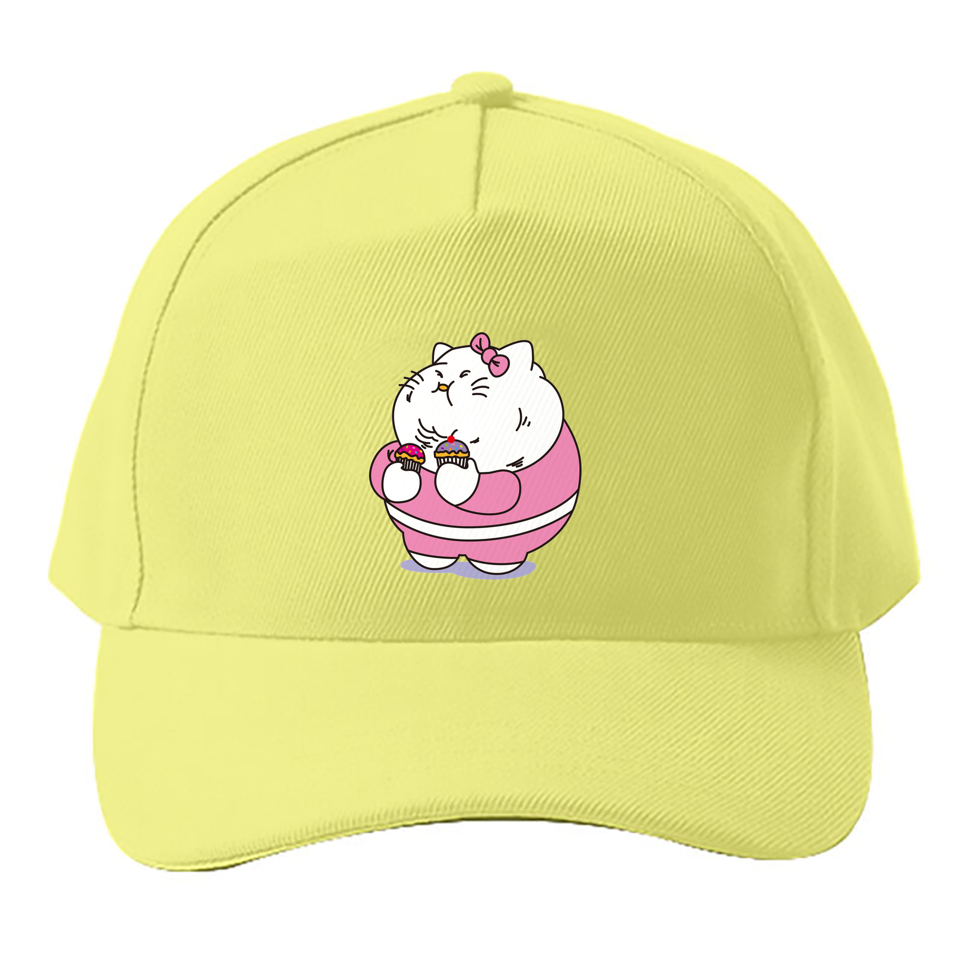 （画像用） Hello Kitty ハローキティ ベースボールキャップ 綿100％ 男女兼用 帽子 スポーツ
