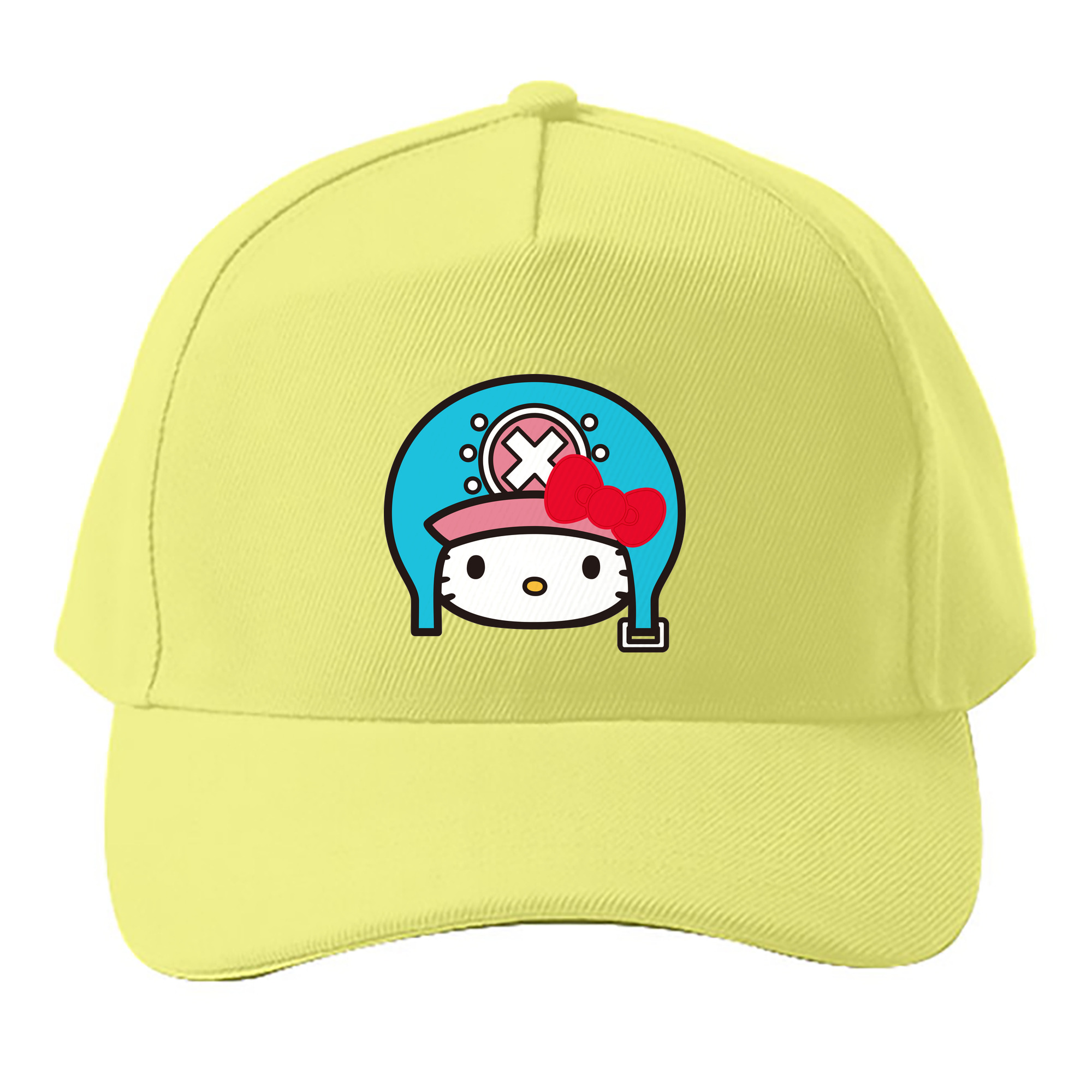 （画像用） Hello Kitty ハローキティ ベースボールキャップ 綿100％ 男女兼用 帽子 スポーツ