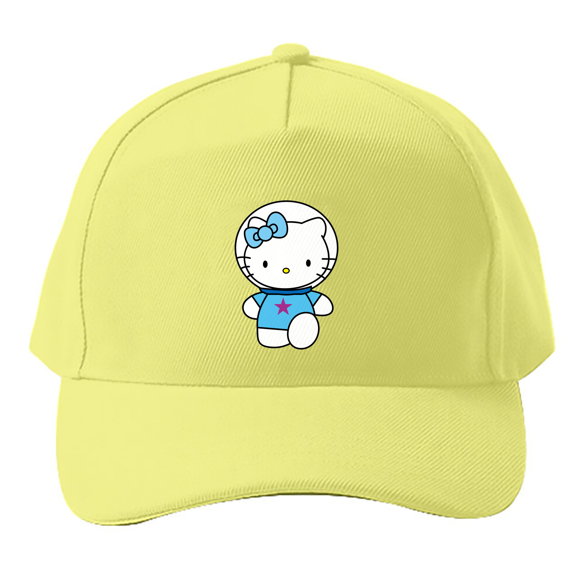 （画像用） Hello Kitty ハローキティ ベースボールキャップ 綿100％ 男女兼用 帽子 スポーツ