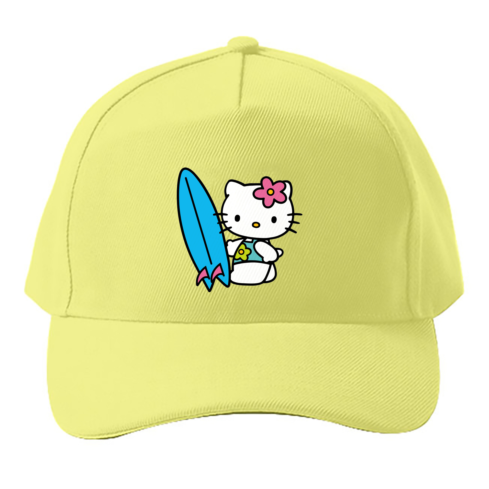 （画像用） Hello Kitty ハローキティ ベースボールキャップ 綿100％ 男女兼用 帽子 スポーツ