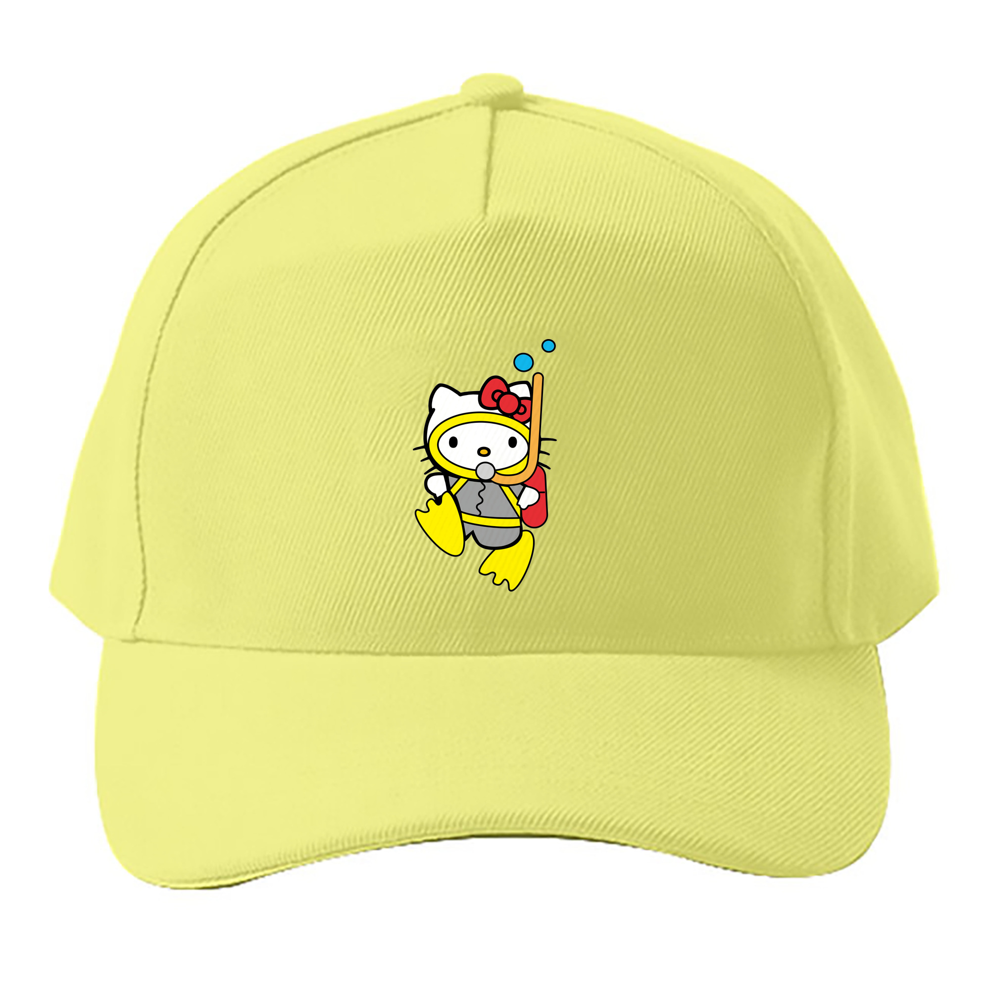 （画像用） Hello Kitty ハローキティ ベースボールキャップ 綿100％ 男女兼用 帽子 スポーツ