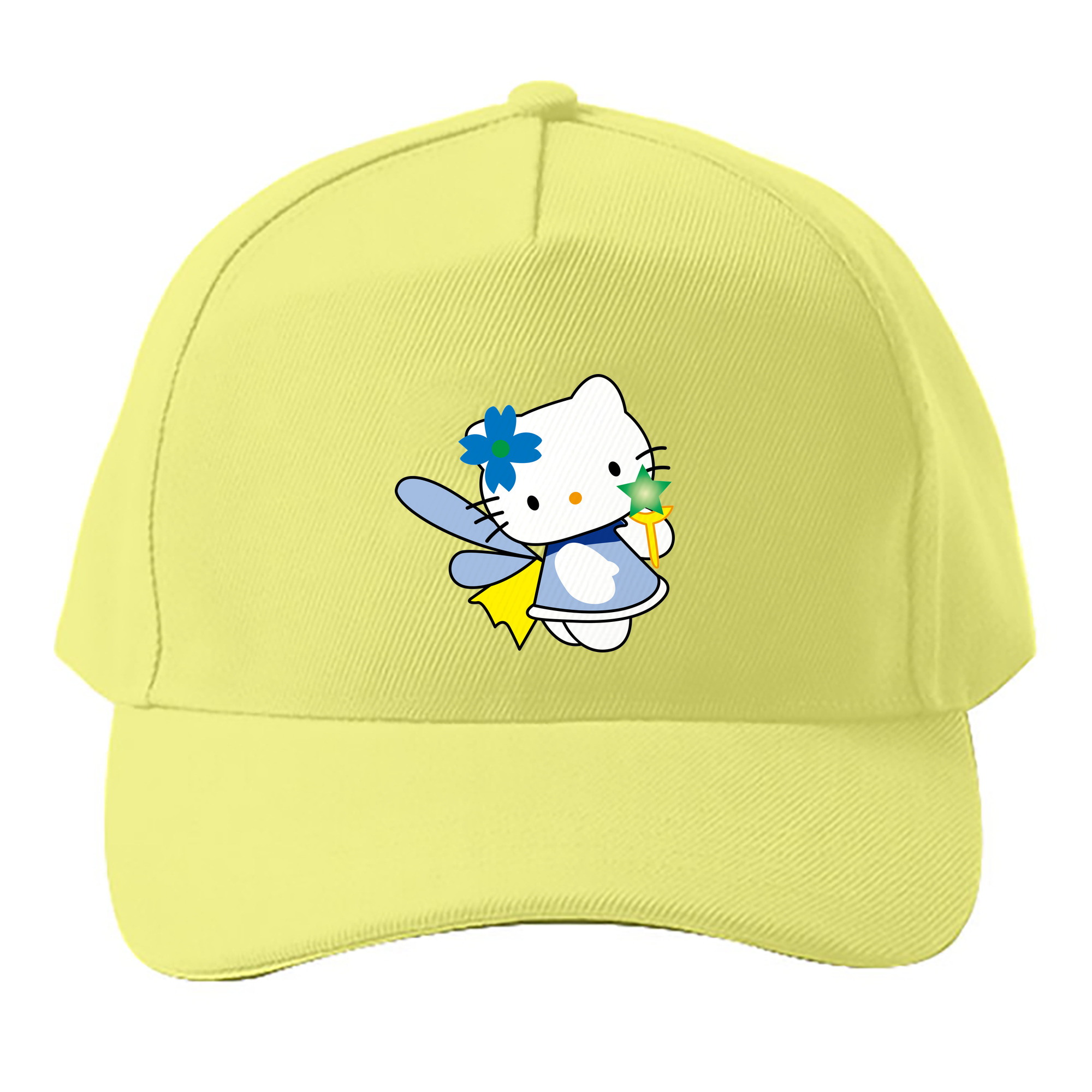 （画像用） Hello Kitty ハローキティ ベースボールキャップ 綿100％ 男女兼用 帽子 スポーツ
