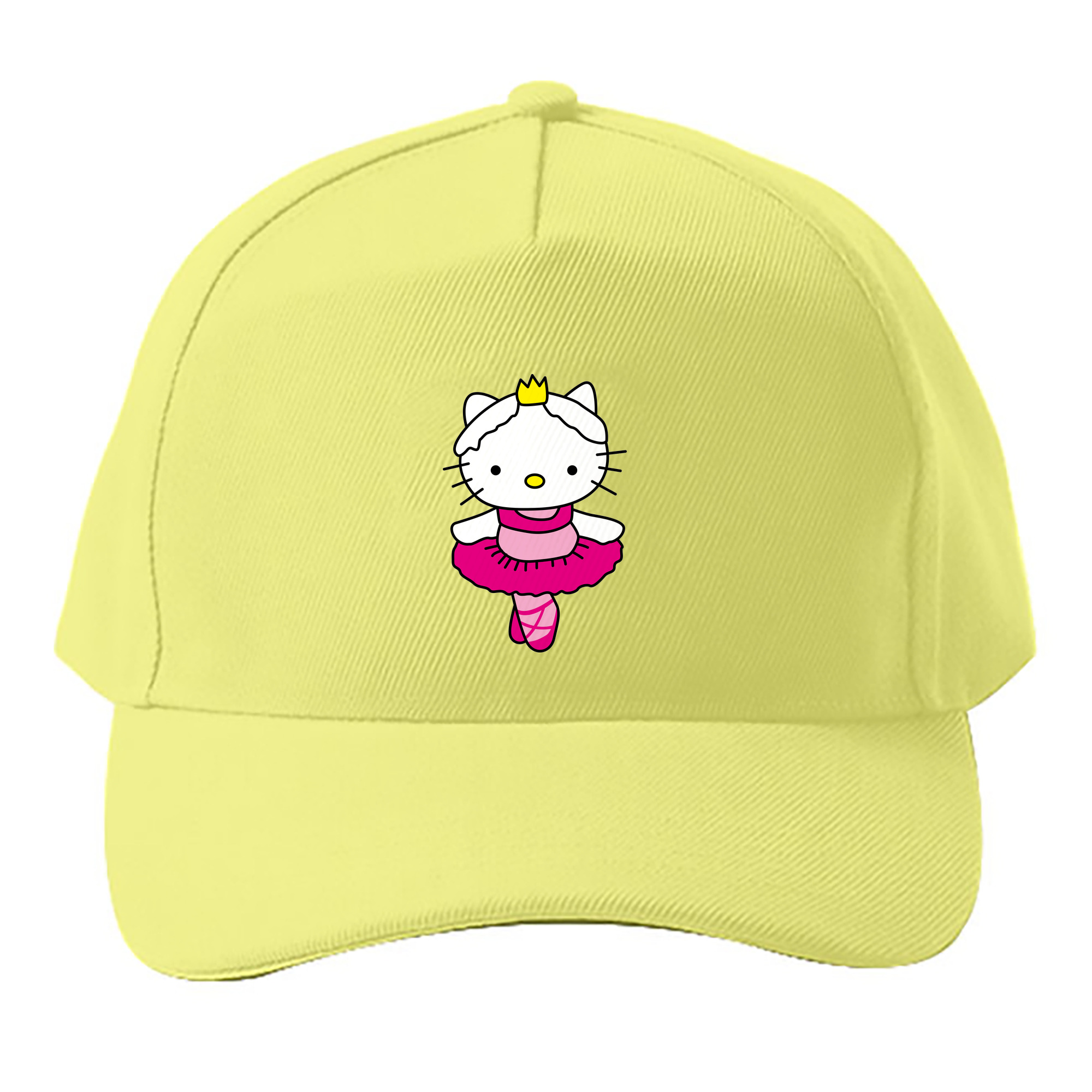 （画像用） Hello Kitty ハローキティ ベースボールキャップ 綿100％ 男女兼用 帽子 スポーツ