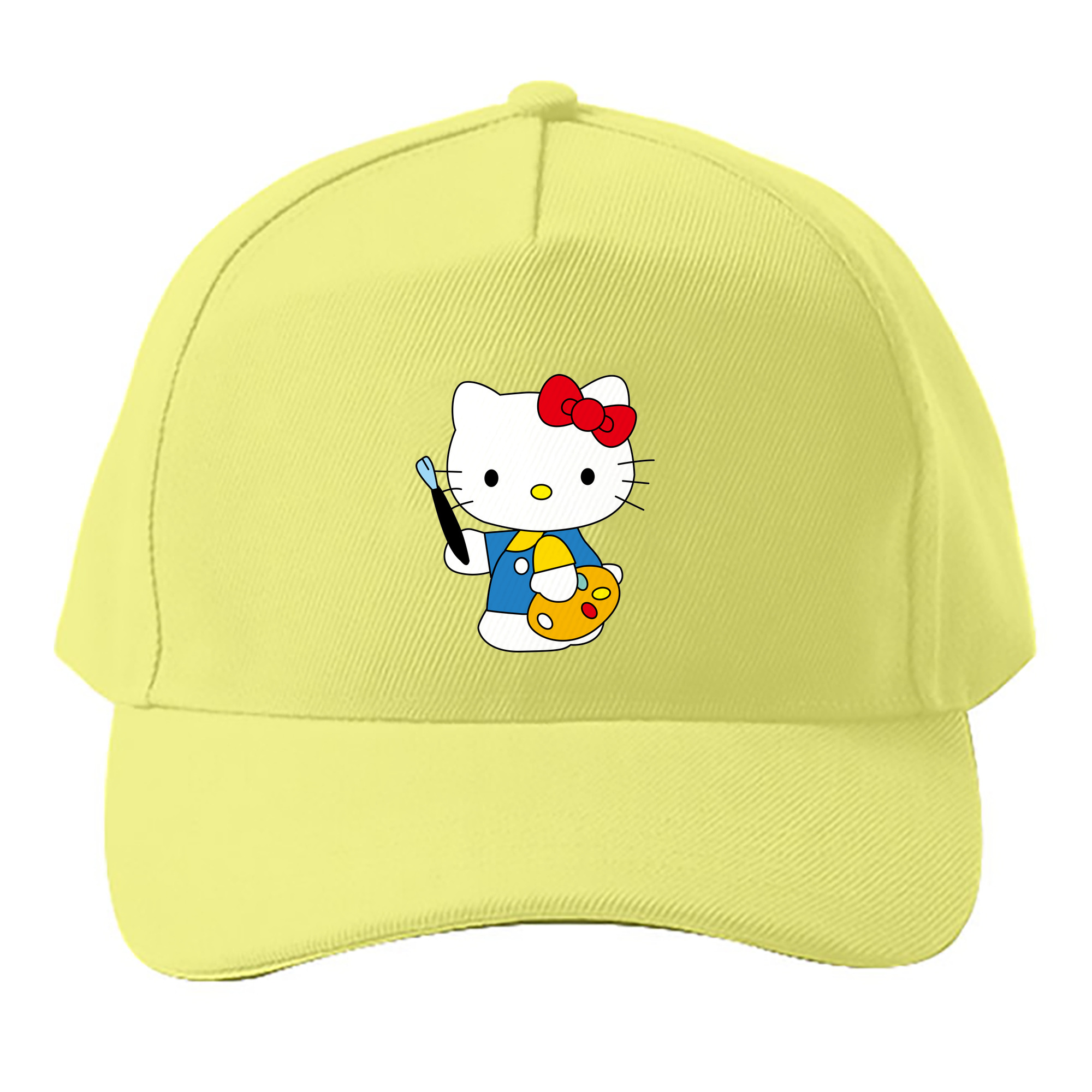 （画像用） Hello Kitty ハローキティ ベースボールキャップ 綿100％ 男女兼用 帽子 スポーツ