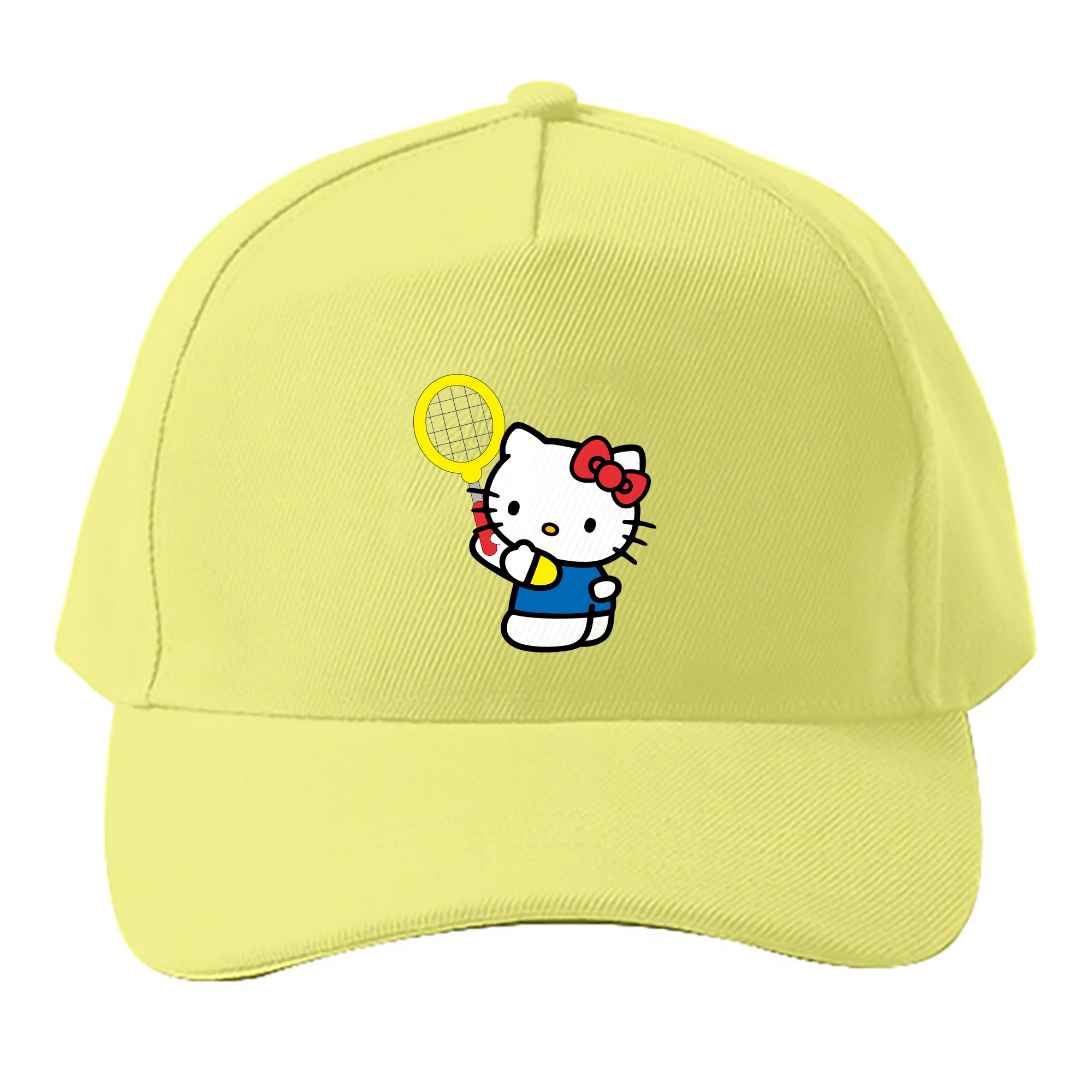 （画像用） Hello Kitty ハローキティ ベースボールキャップ 綿100％ 男女兼用 帽子 スポーツ