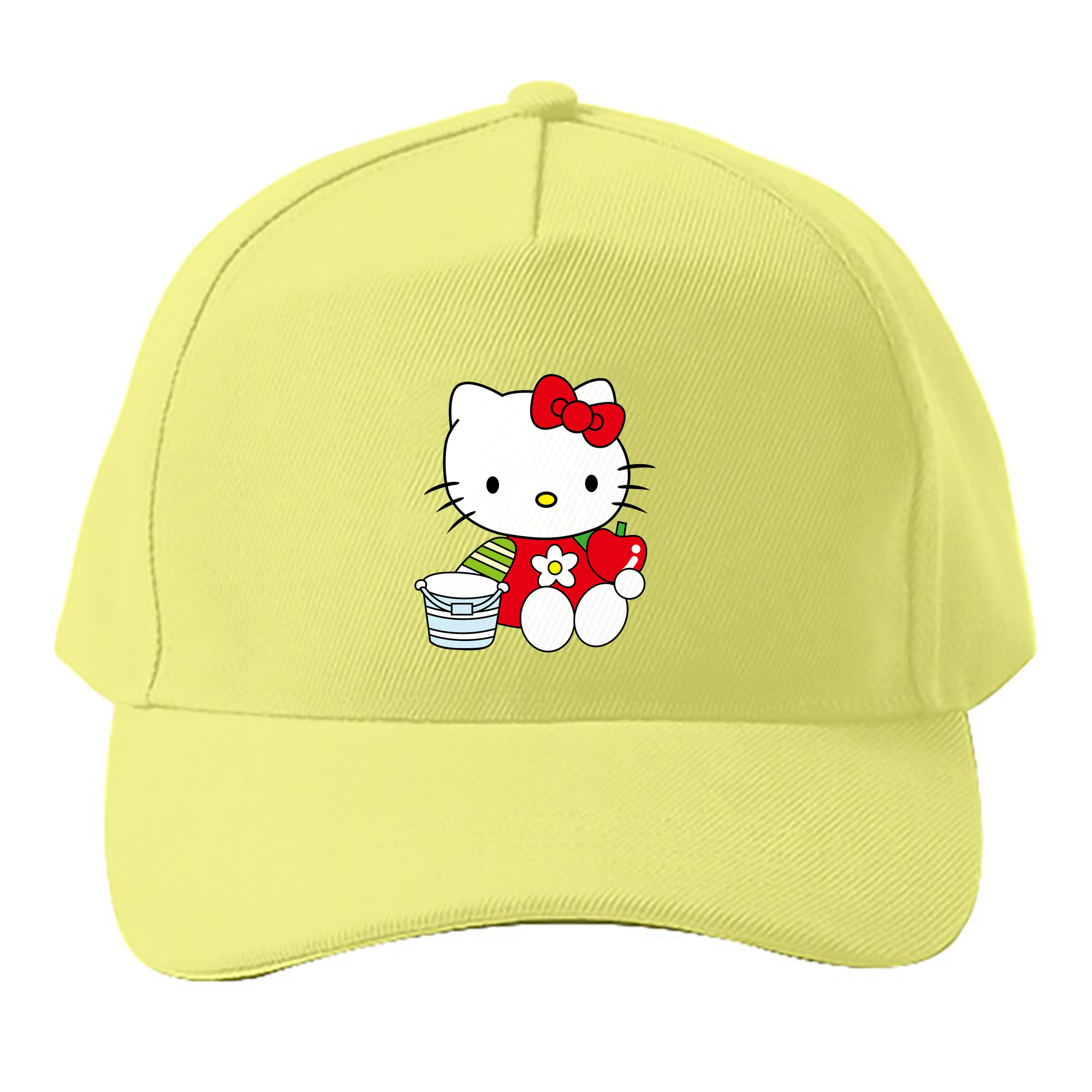 （画像用） Hello Kitty ハローキティ ベースボールキャップ 綿100％ 男女兼用 帽子 スポーツ