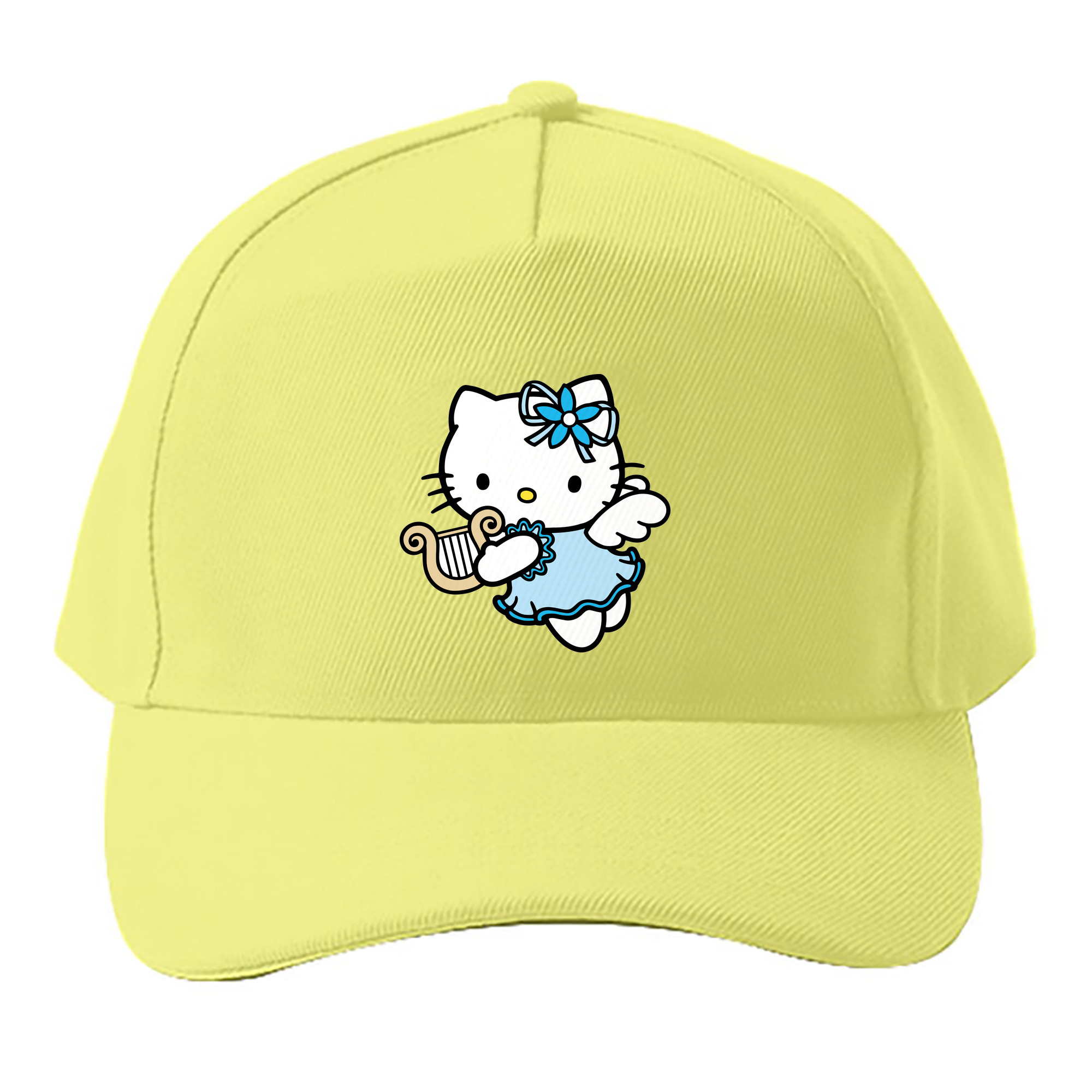 （画像用） Hello Kitty ハローキティ ベースボールキャップ 綿100％ 男女兼用 帽子 スポーツ