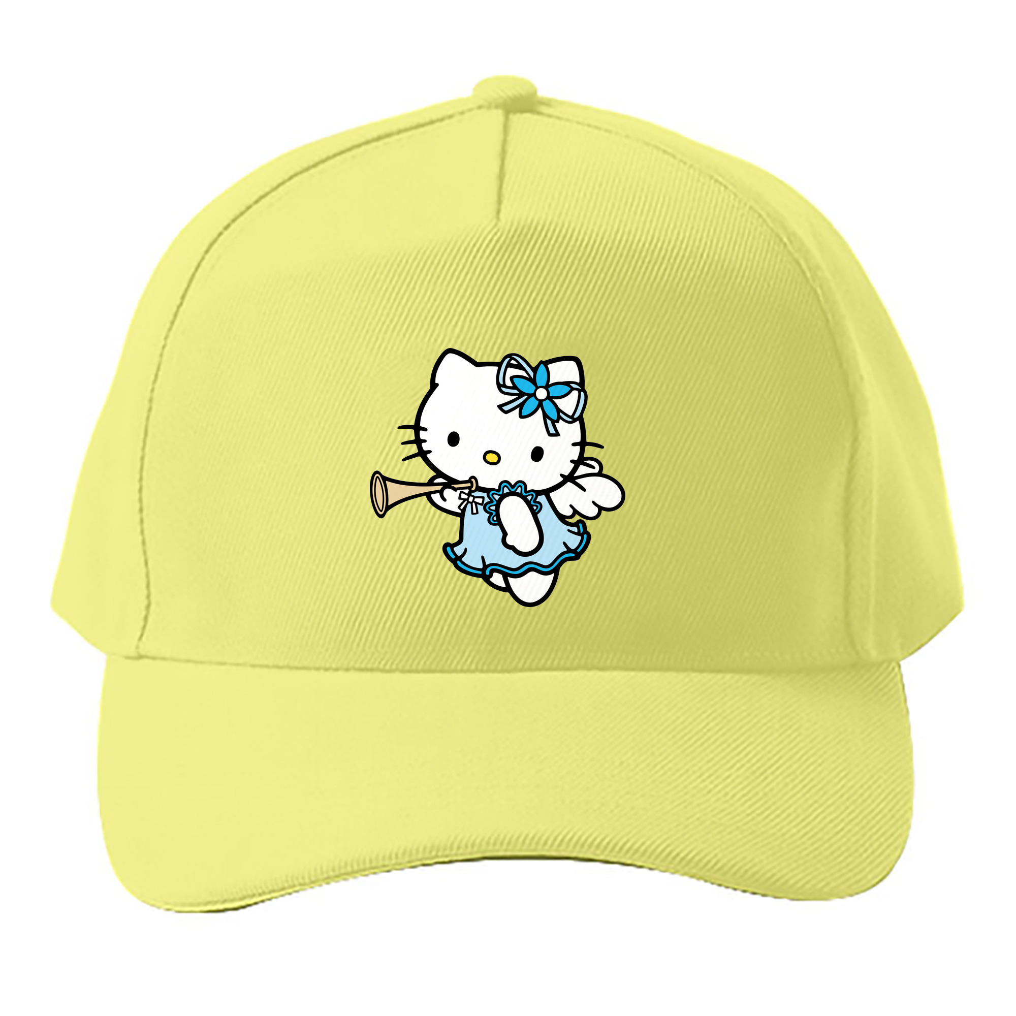 （画像用） Hello Kitty ハローキティ ベースボールキャップ 綿100％ 男女兼用 帽子 スポーツ