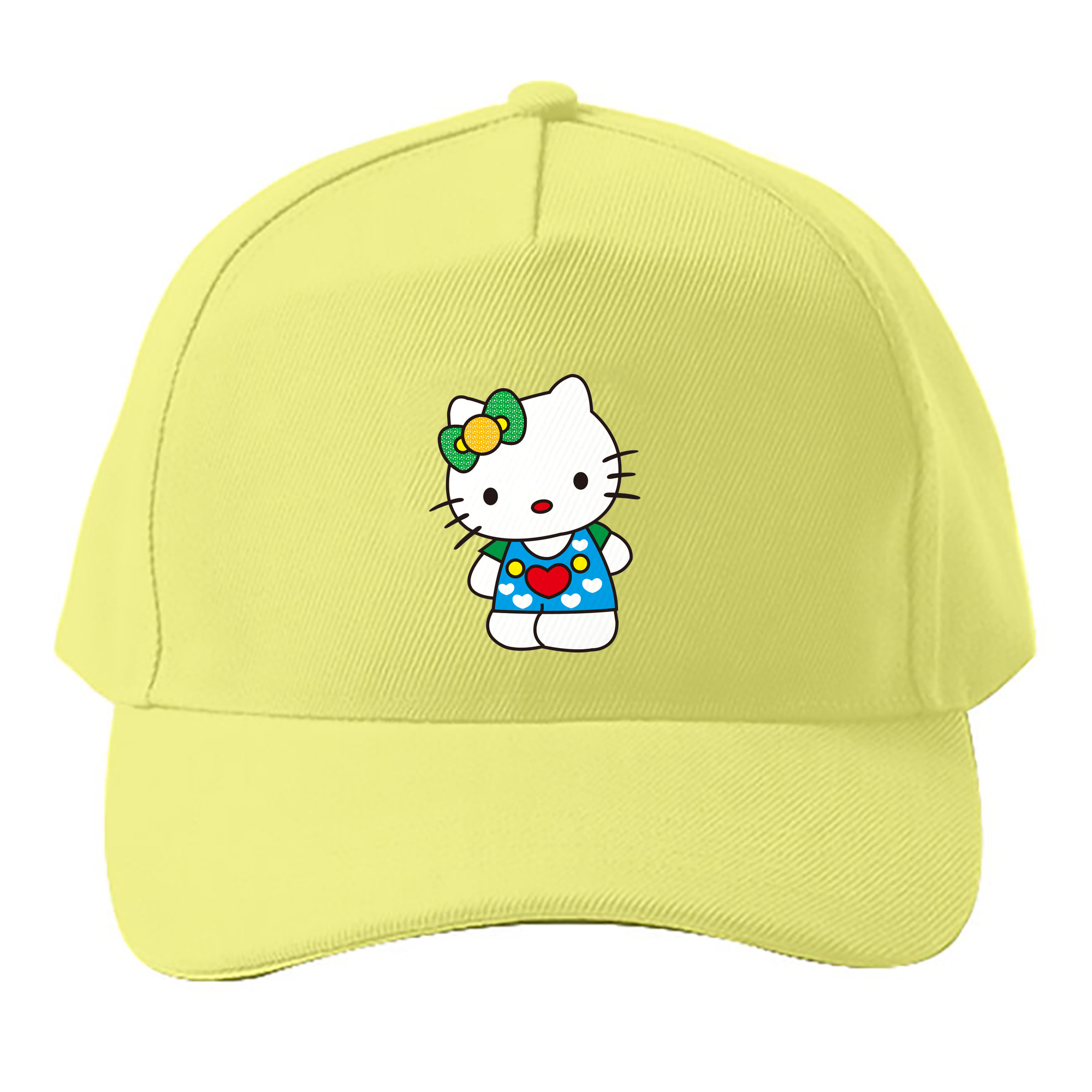（画像用） Hello Kitty ハローキティ ベースボールキャップ 綿100％ 男女兼用 帽子 スポーツ