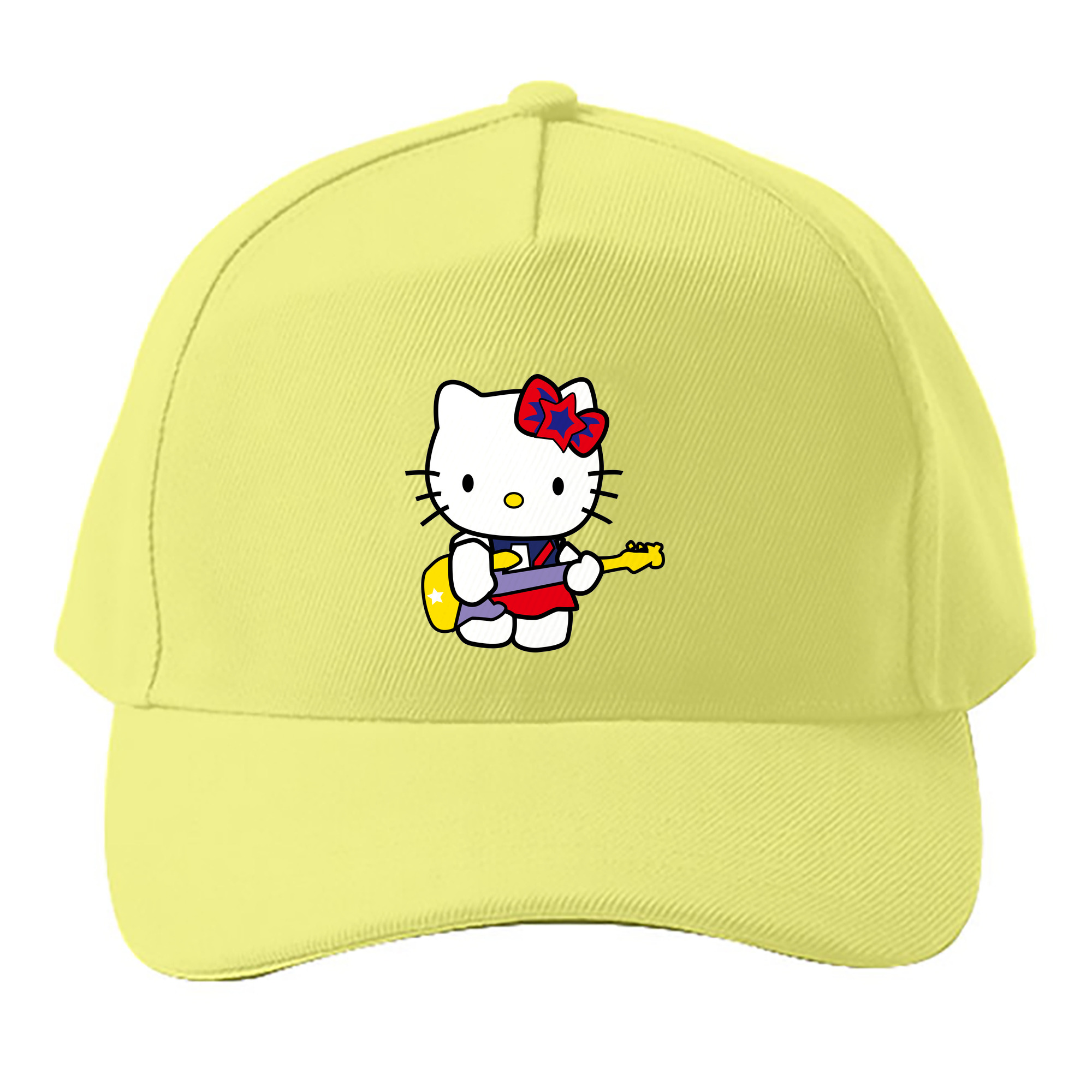 （画像用） Hello Kitty ハローキティ ベースボールキャップ 綿100％ 男女兼用 帽子 スポーツ