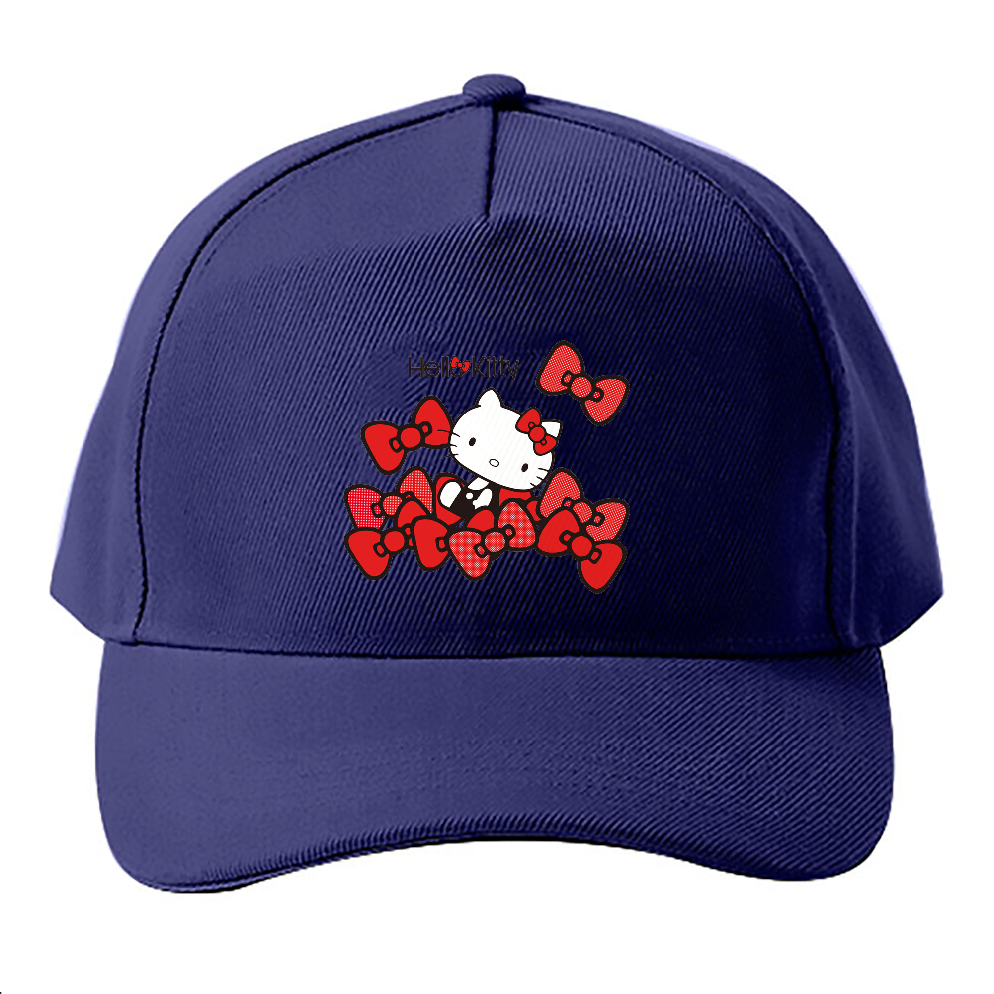 （画像用） Hello Kitty ハローキティ ベースボールキャップ 綿100％ 男女兼用 帽子 スポーツ