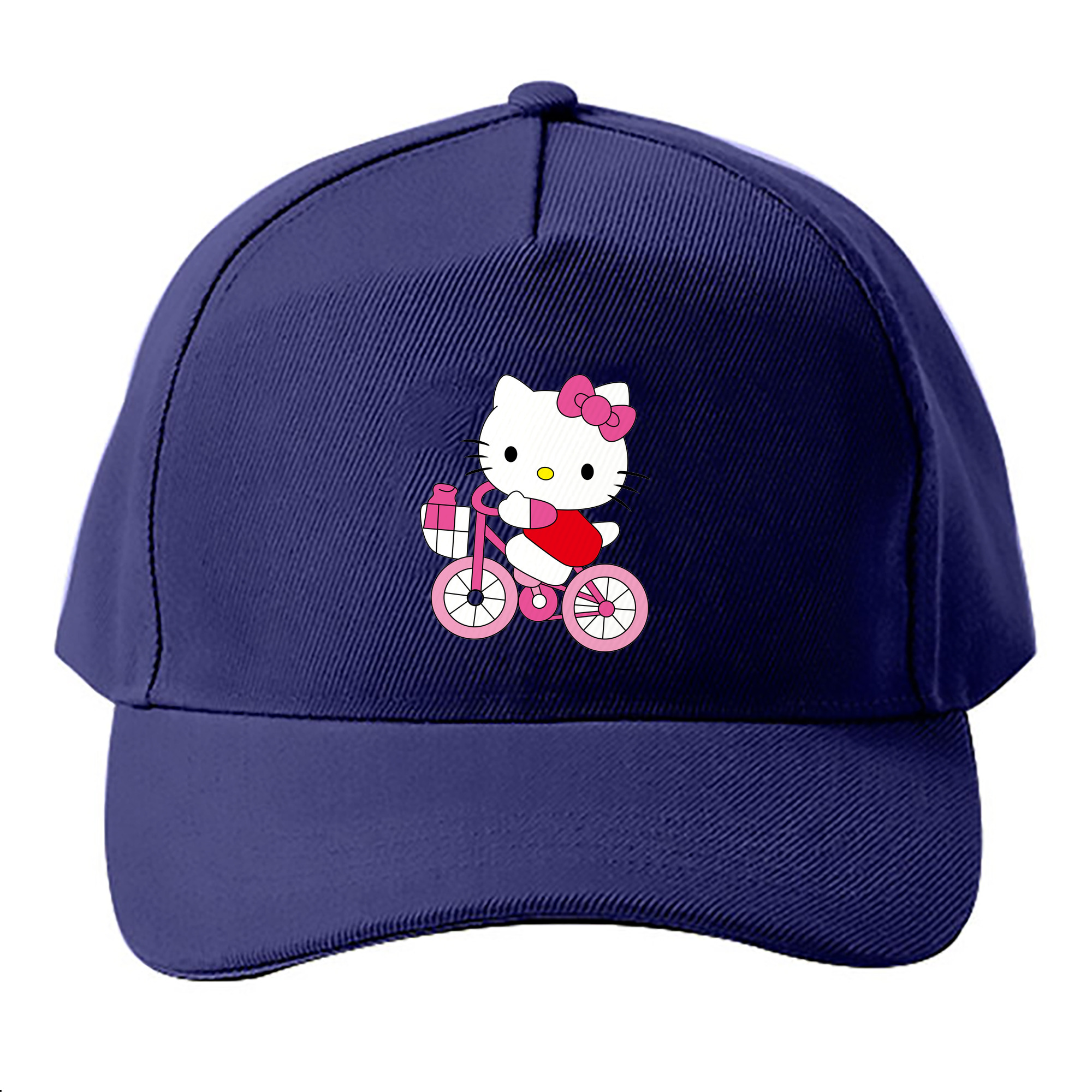 （画像用） Hello Kitty ハローキティ ベースボールキャップ 綿100％ 男女兼用 帽子 スポーツ