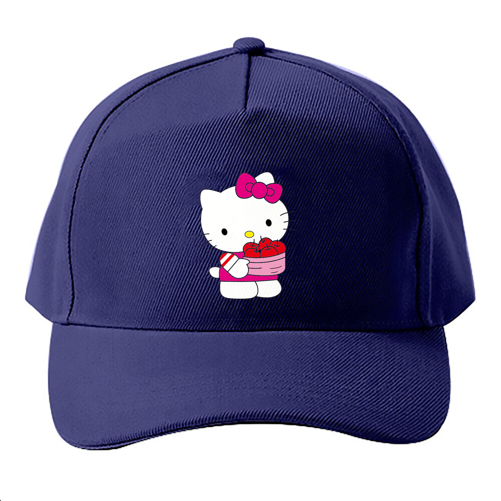 （画像用） Hello Kitty ハローキティ ベースボールキャップ 綿100％ 男女兼用 帽子 スポーツ