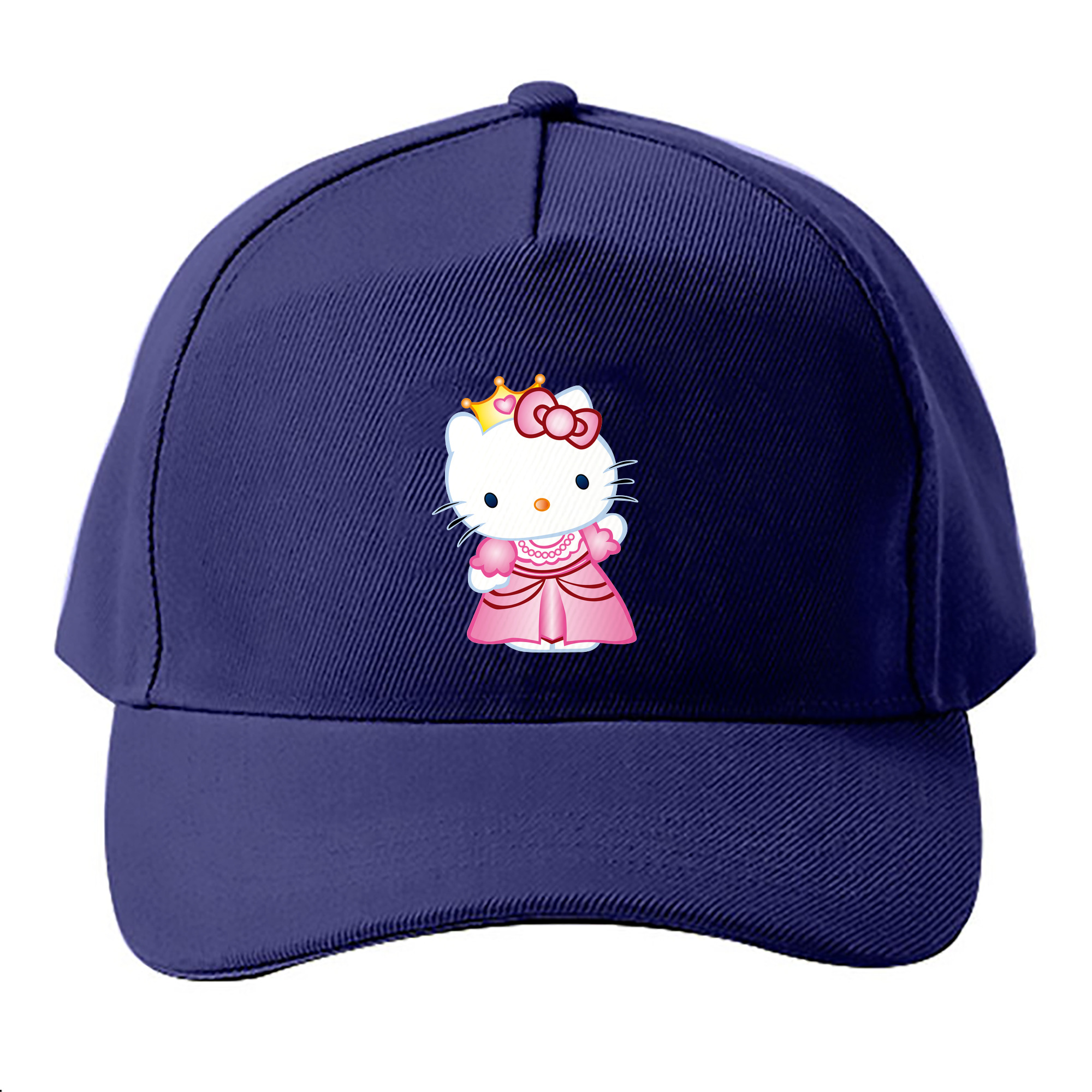 （画像用） Hello Kitty ハローキティ ベースボールキャップ 綿100％ 男女兼用 帽子 スポーツ