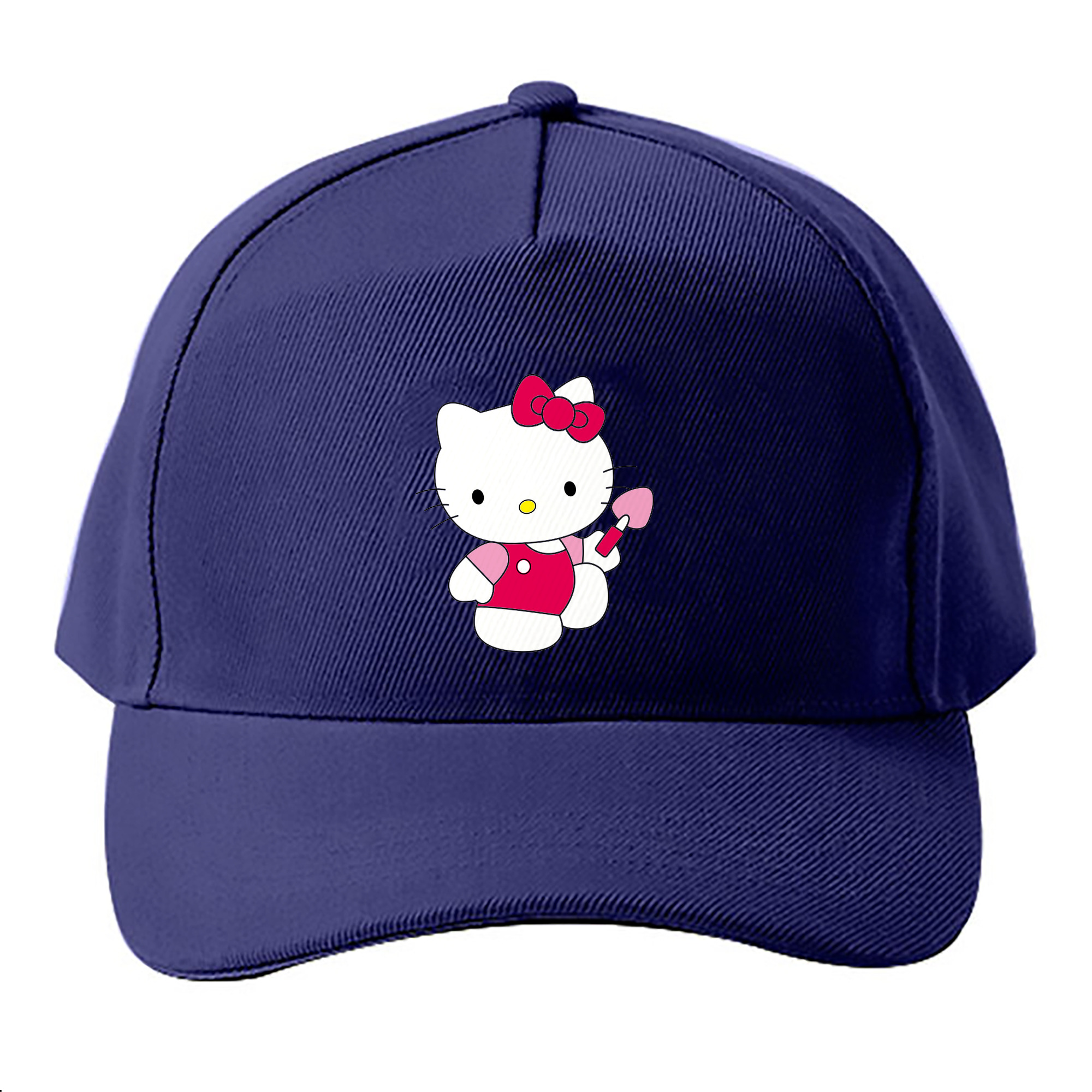 （画像用） Hello Kitty ハローキティ ベースボールキャップ 綿100％ 男女兼用 帽子 スポーツ