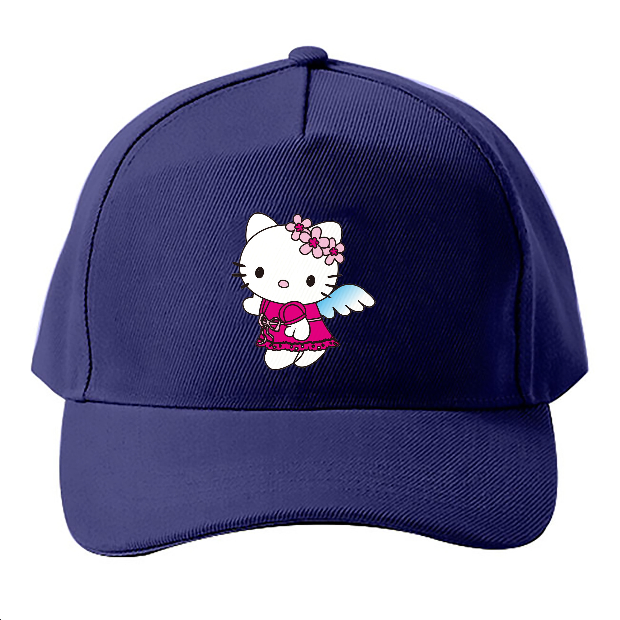 （画像用） Hello Kitty ハローキティ ベースボールキャップ 綿100％ 男女兼用 帽子 スポーツ