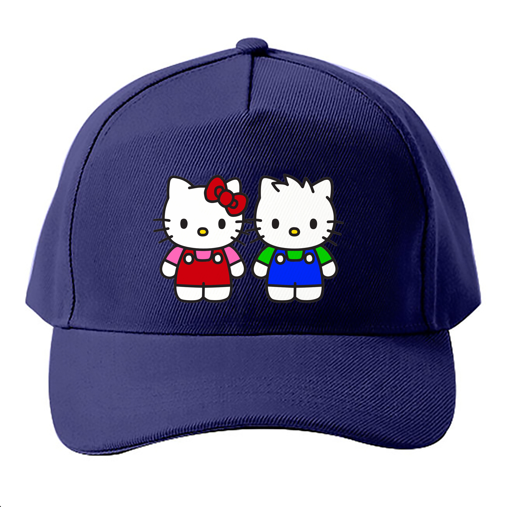 （画像用） Hello Kitty ハローキティ ベースボールキャップ 綿100％ 男女兼用 帽子 スポーツ
