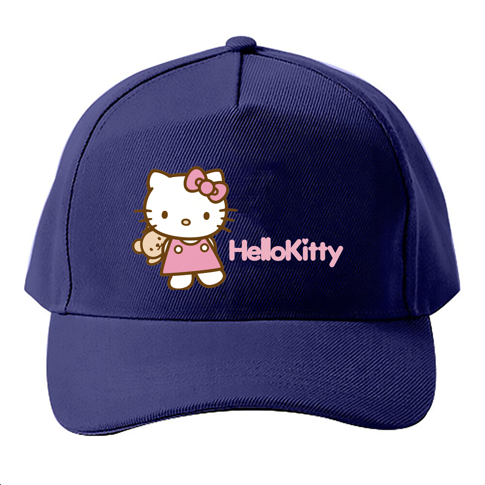 （画像用） Hello Kitty ハローキティ ベースボールキャップ 綿100％ 男女兼用 帽子 スポーツ