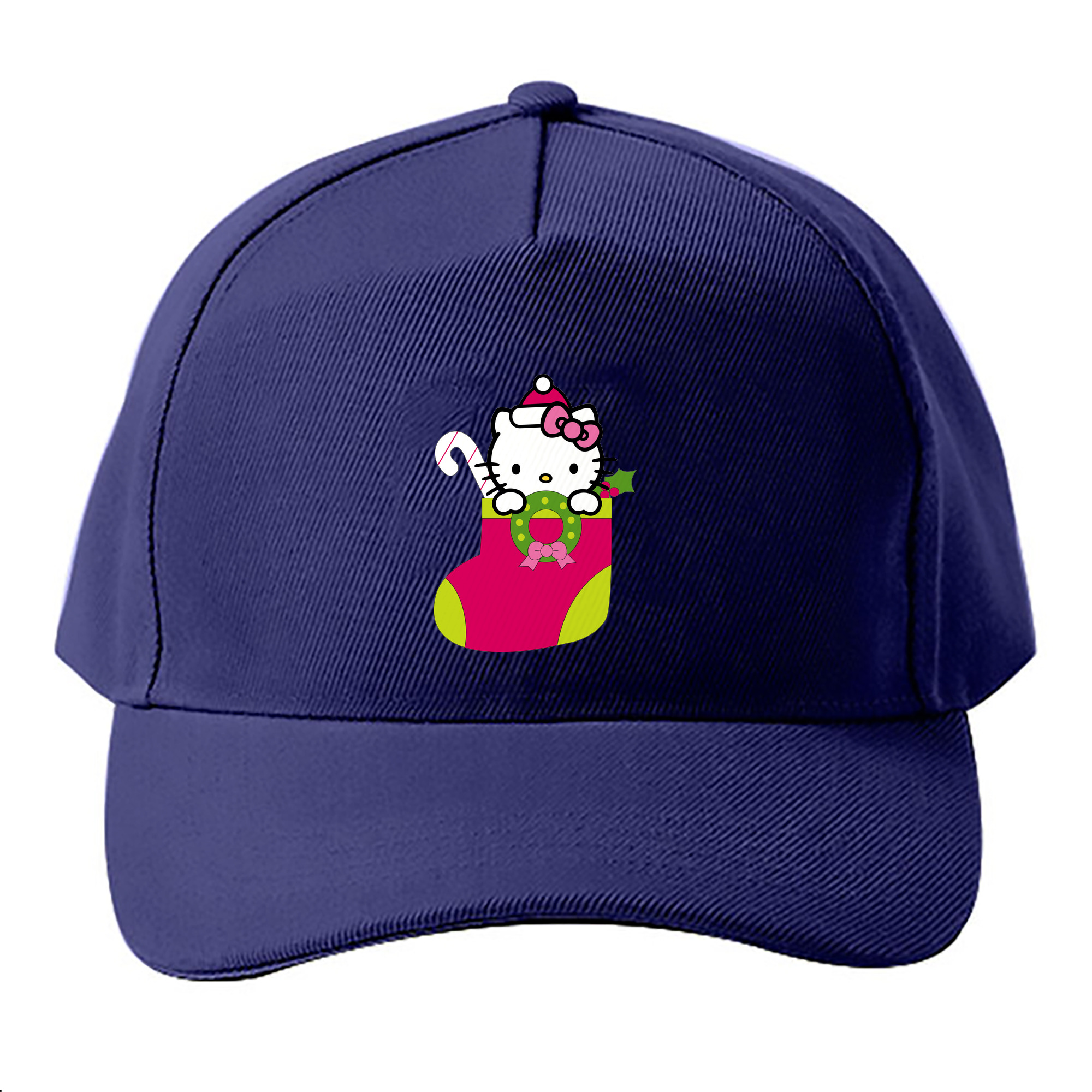（画像用） Hello Kitty ハローキティ ベースボールキャップ 綿100％ 男女兼用 帽子 スポーツ