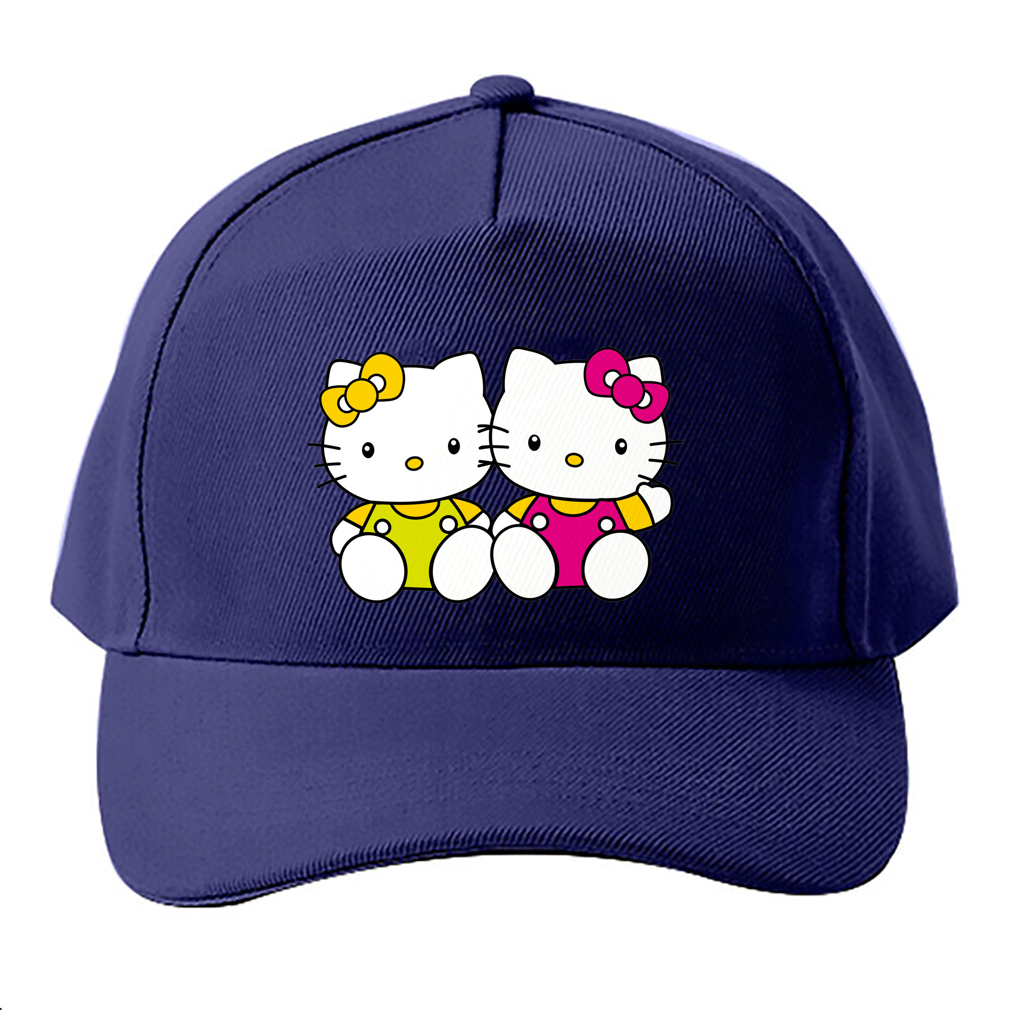 （画像用） Hello Kitty ハローキティ ベースボールキャップ 綿100％ 男女兼用 帽子 スポーツ