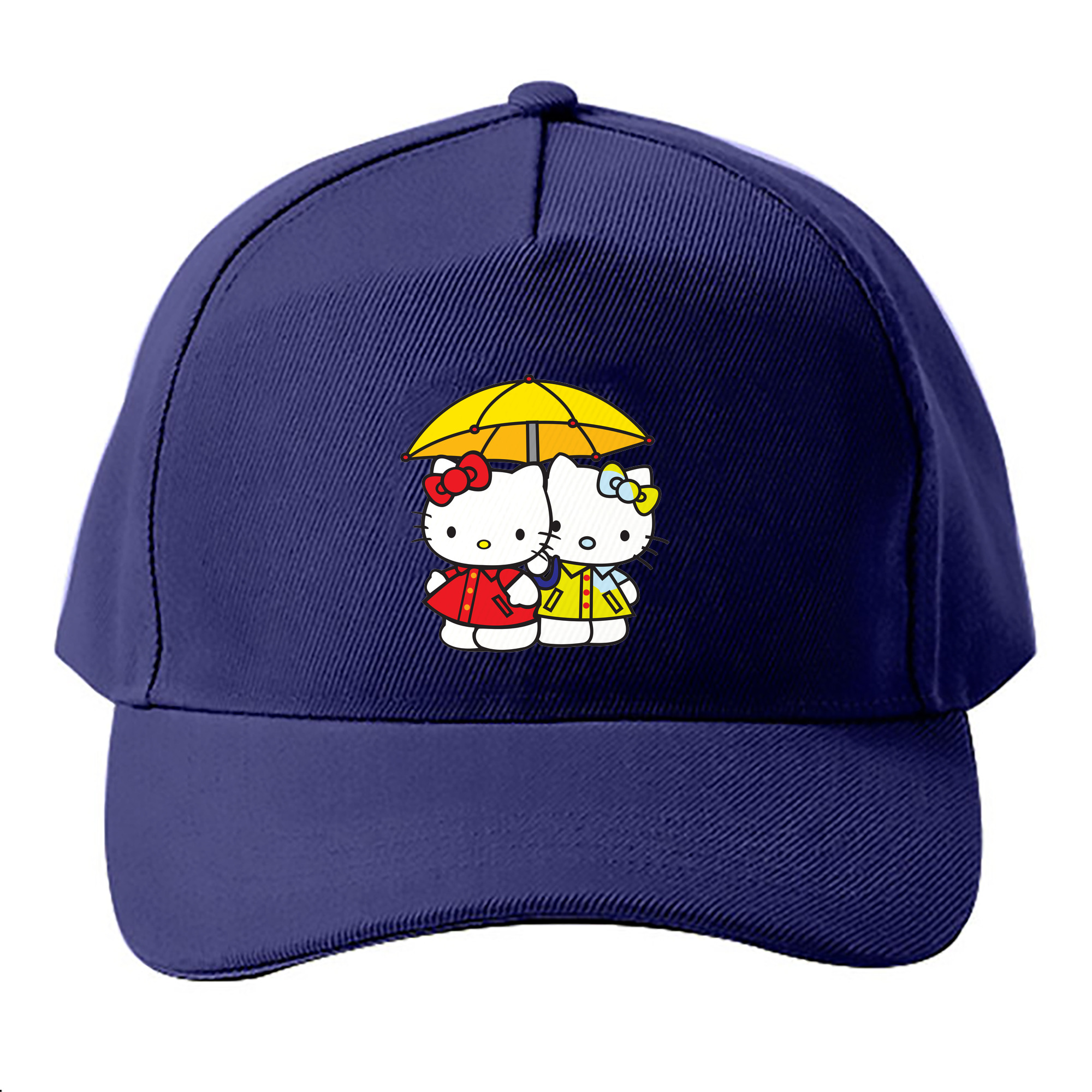 （画像用） Hello Kitty ハローキティ ベースボールキャップ 綿100％ 男女兼用 帽子 スポーツ
