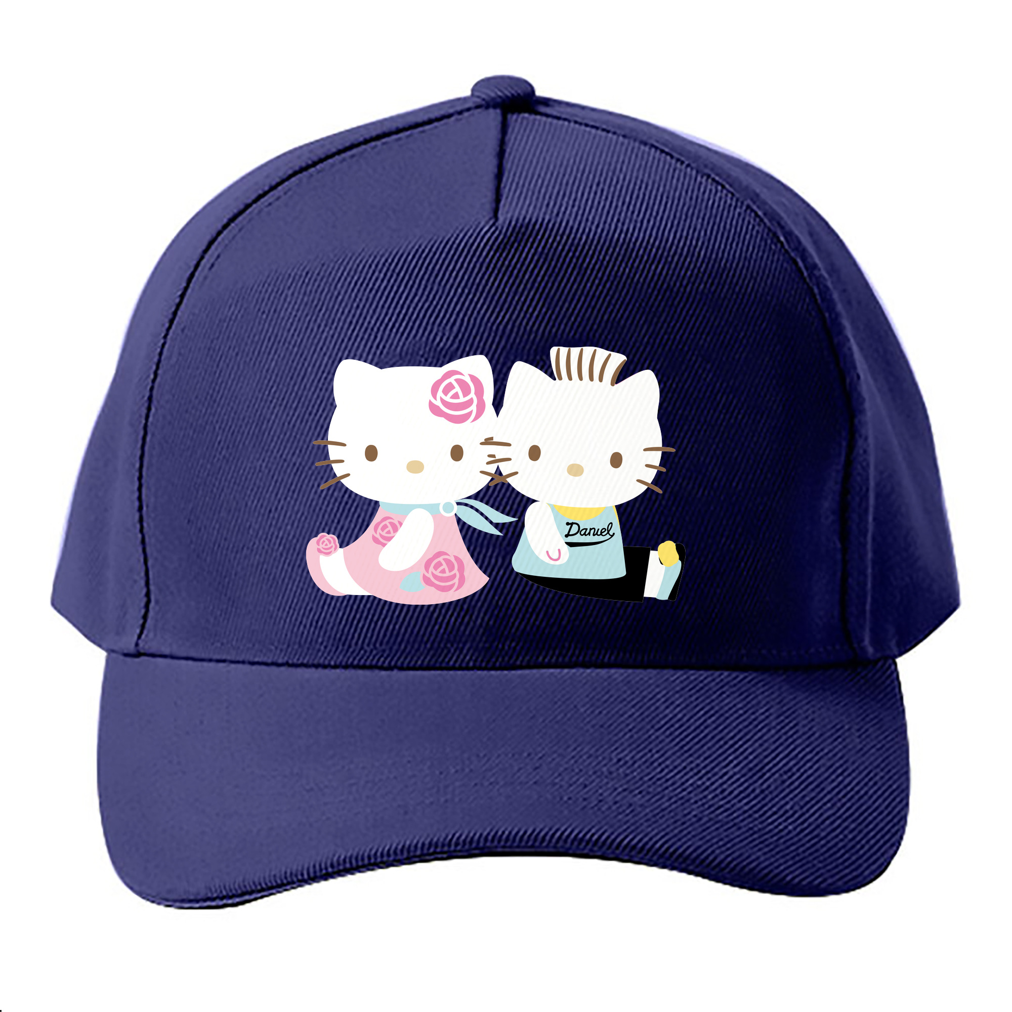 （画像用） Hello Kitty ハローキティ ベースボールキャップ 綿100％ 男女兼用 帽子 スポーツ