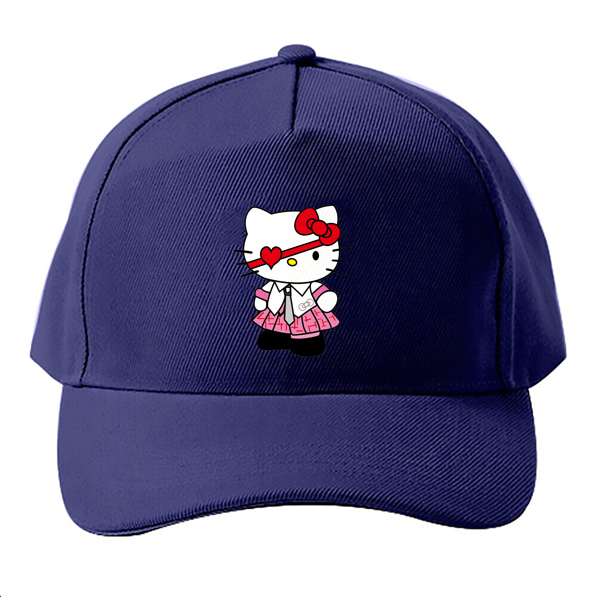 （画像用） Hello Kitty ハローキティ ベースボールキャップ 綿100％ 男女兼用 帽子 スポーツ