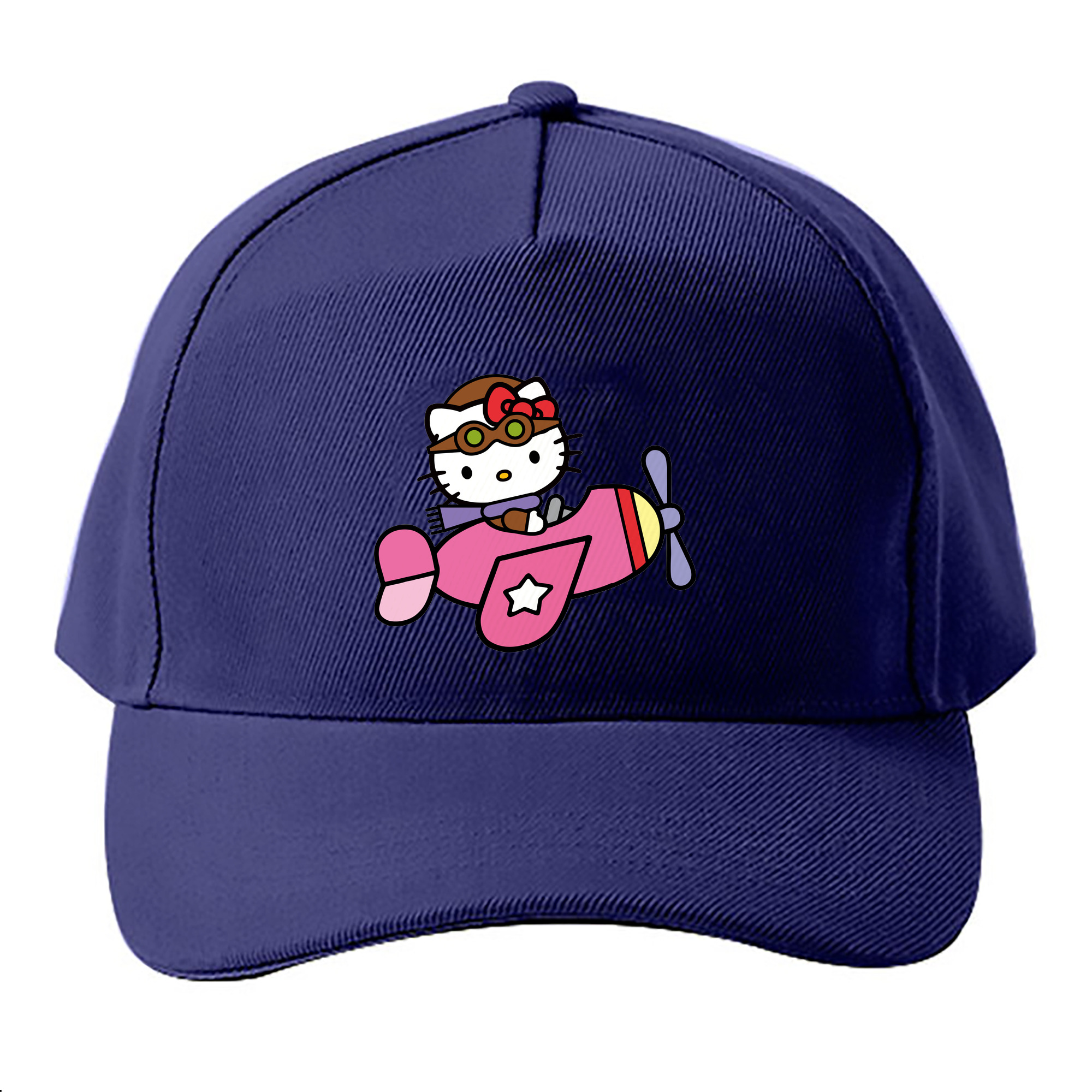 （画像用） Hello Kitty ハローキティ ベースボールキャップ 綿100％ 男女兼用 帽子 スポーツ