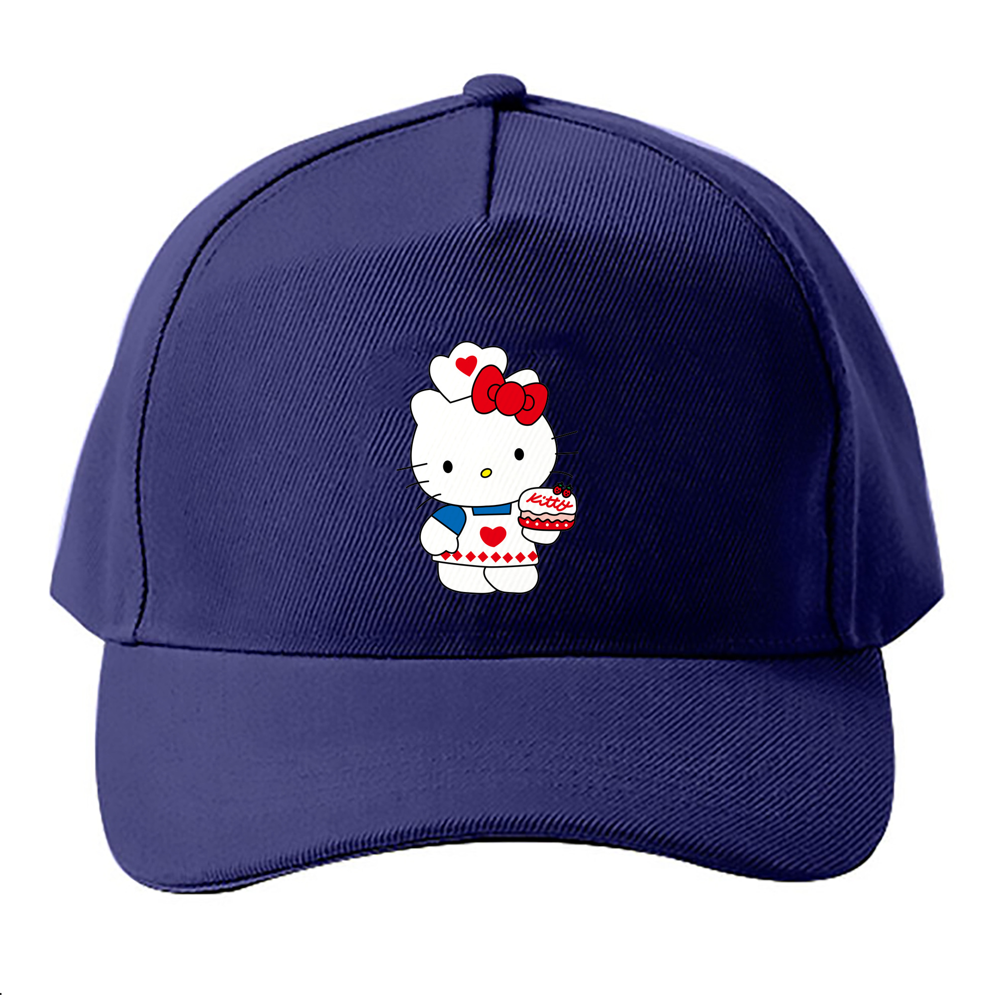 （画像用） Hello Kitty ハローキティ ベースボールキャップ 綿100％ 男女兼用 帽子 スポーツ