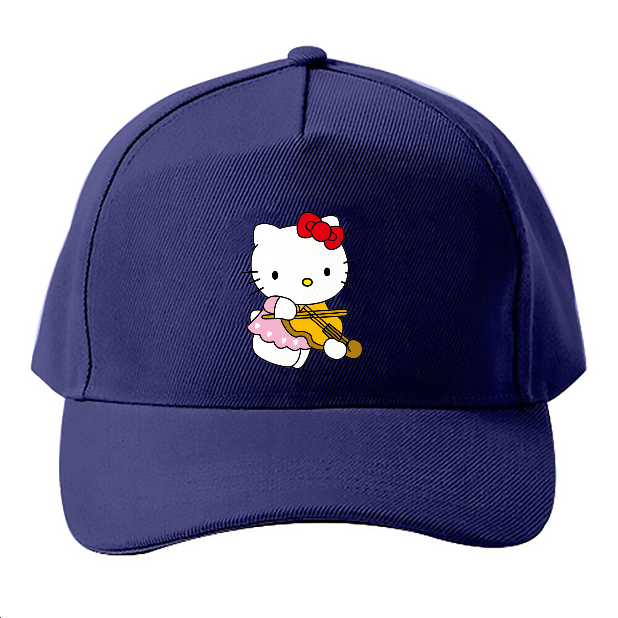 （画像用） Hello Kitty ハローキティ ベースボールキャップ 綿100％ 男女兼用 帽子 スポーツ
