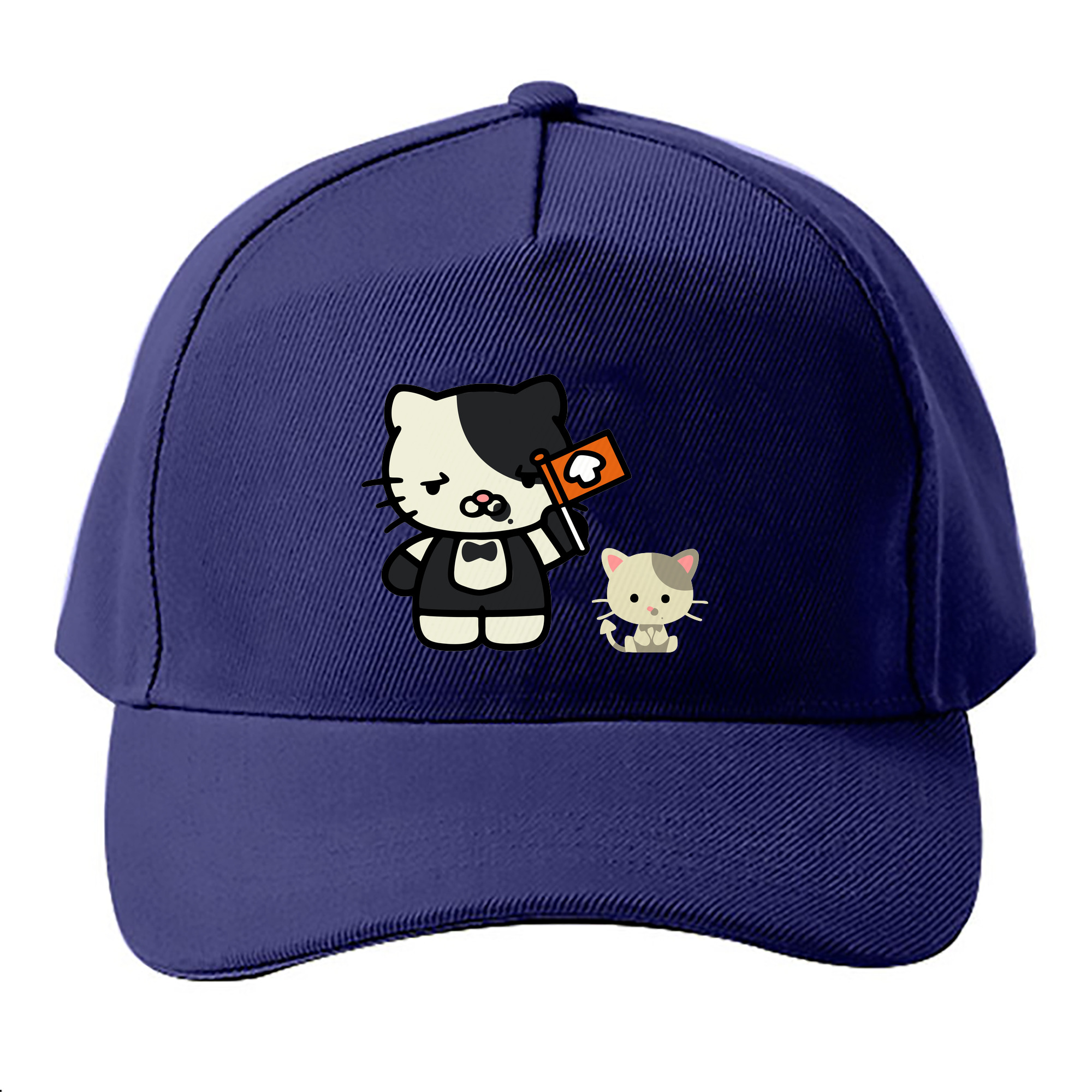 （画像用） Hello Kitty ハローキティ ベースボールキャップ 綿100％ 男女兼用 帽子 スポーツ