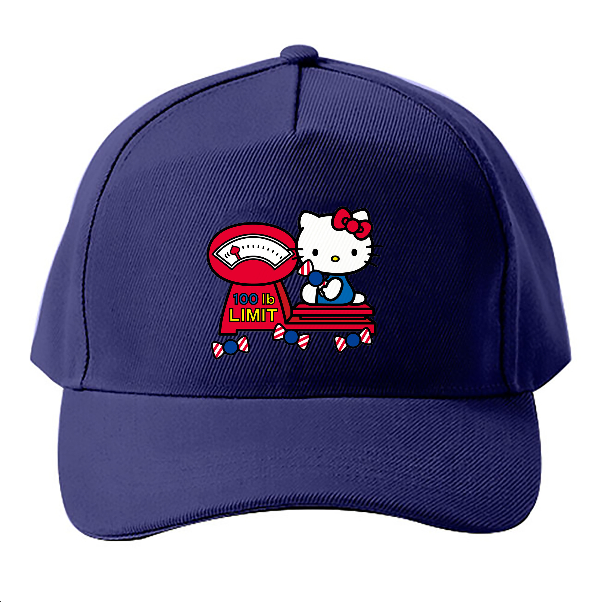 （画像用） Hello Kitty ハローキティ ベースボールキャップ 綿100％ 男女兼用 帽子 スポーツ