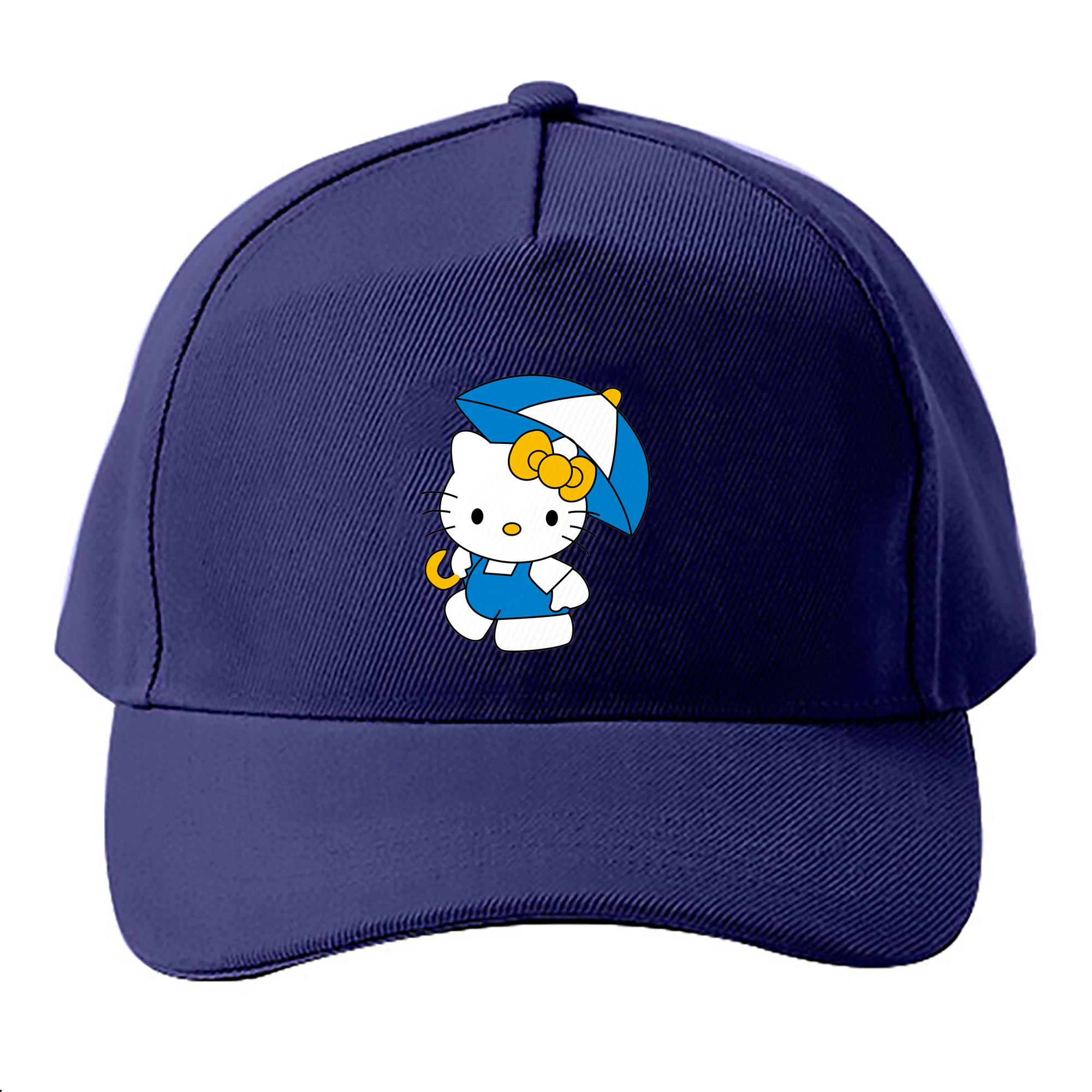 （画像用） Hello Kitty ハローキティ ベースボールキャップ 綿100％ 男女兼用 帽子 スポーツ