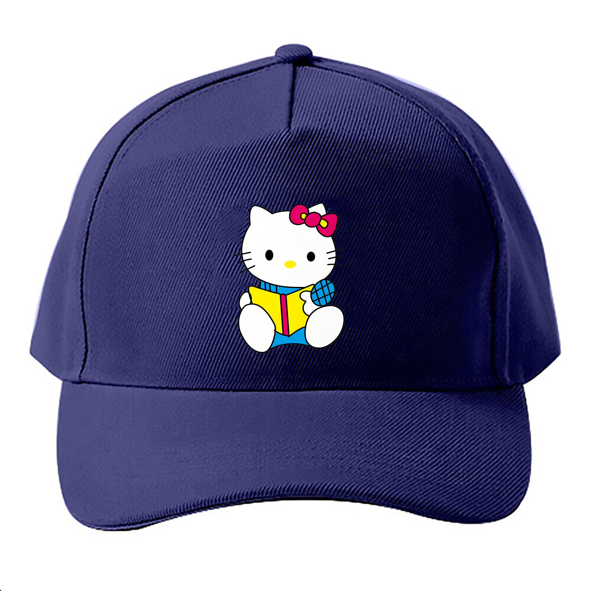 （画像用） Hello Kitty ハローキティ ベースボールキャップ 綿100％ 男女兼用 帽子 スポーツ