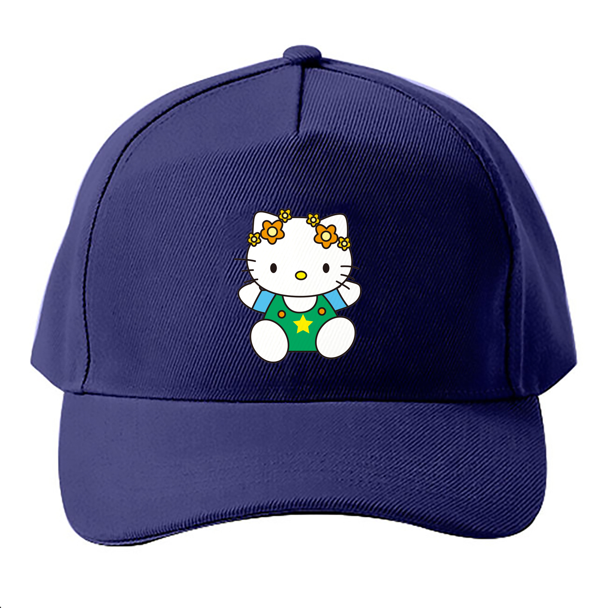 （画像用） Hello Kitty ハローキティ ベースボールキャップ 綿100％ 男女兼用 帽子 スポーツ