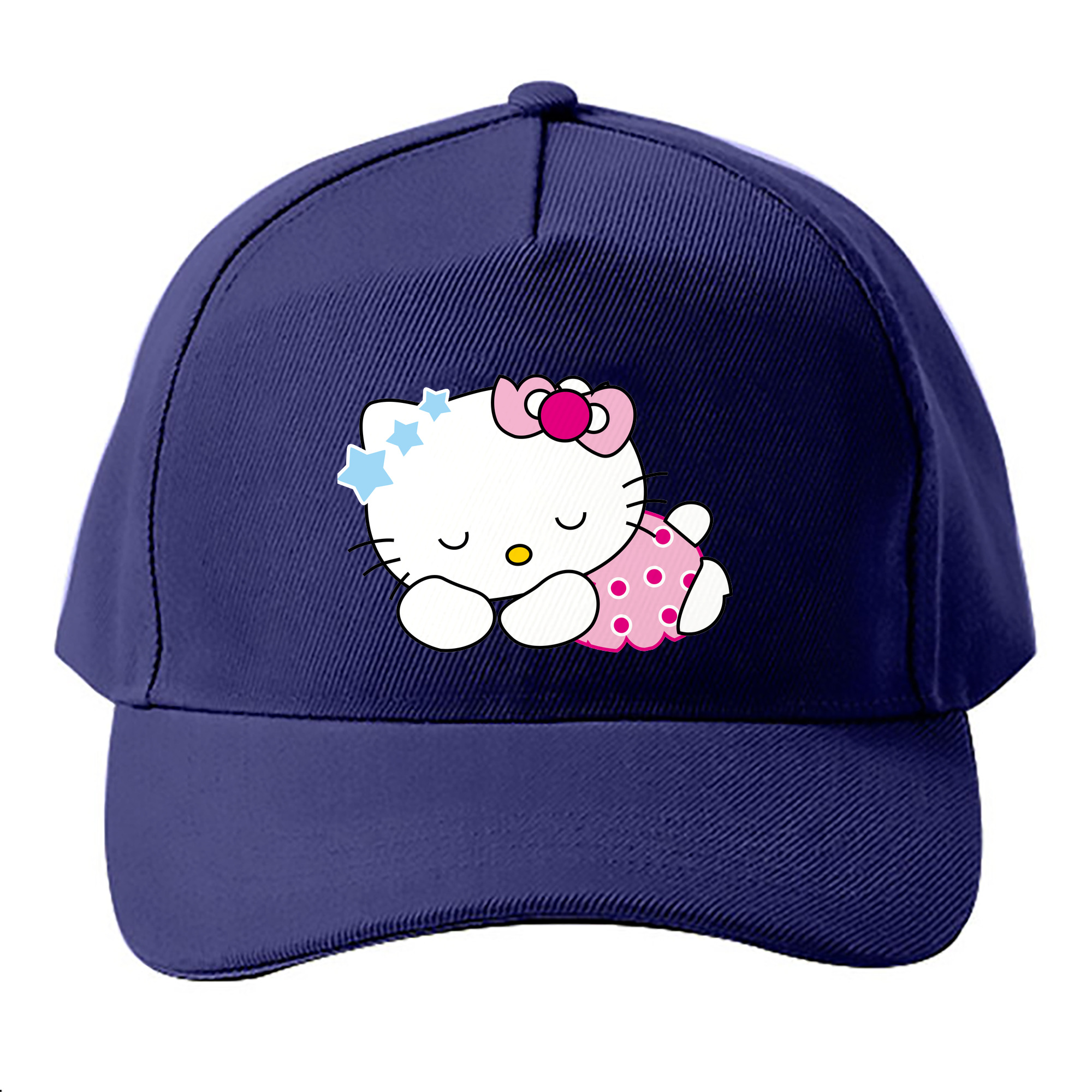 （画像用） Hello Kitty ハローキティ ベースボールキャップ 綿100％ 男女兼用 帽子 スポーツ