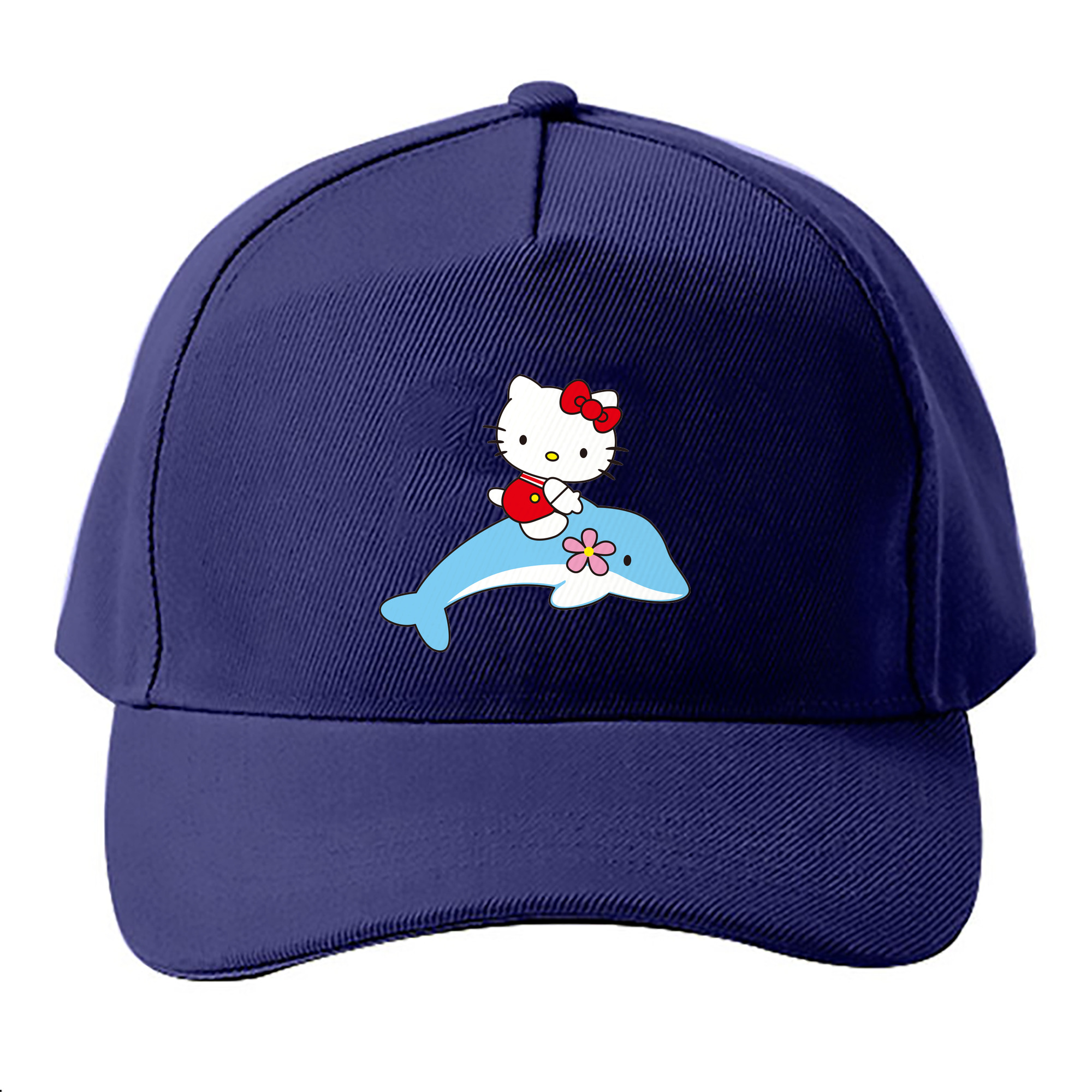 （画像用） Hello Kitty ハローキティ ベースボールキャップ 綿100％ 男女兼用 帽子 スポーツ