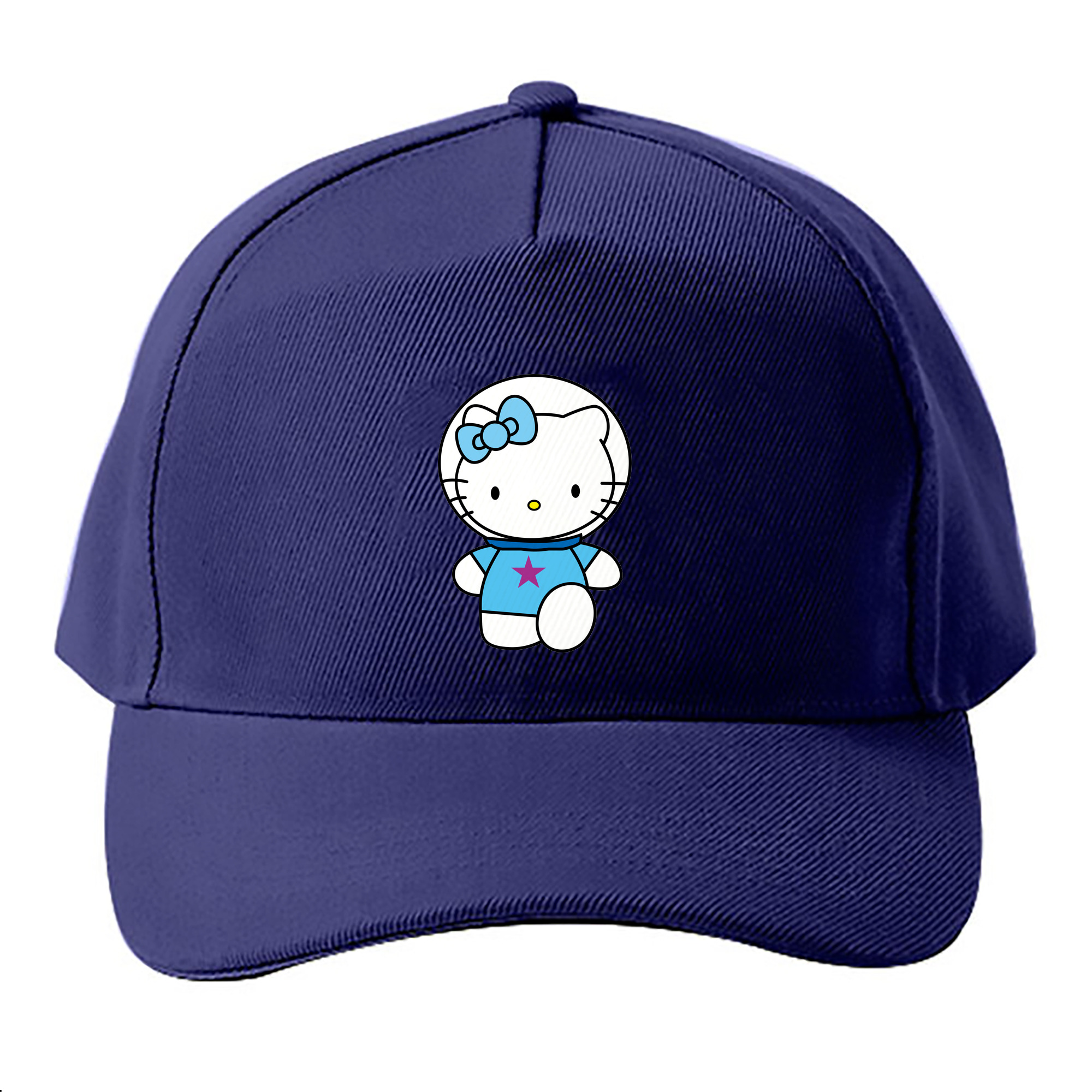 （画像用） Hello Kitty ハローキティ ベースボールキャップ 綿100％ 男女兼用 帽子 スポーツ