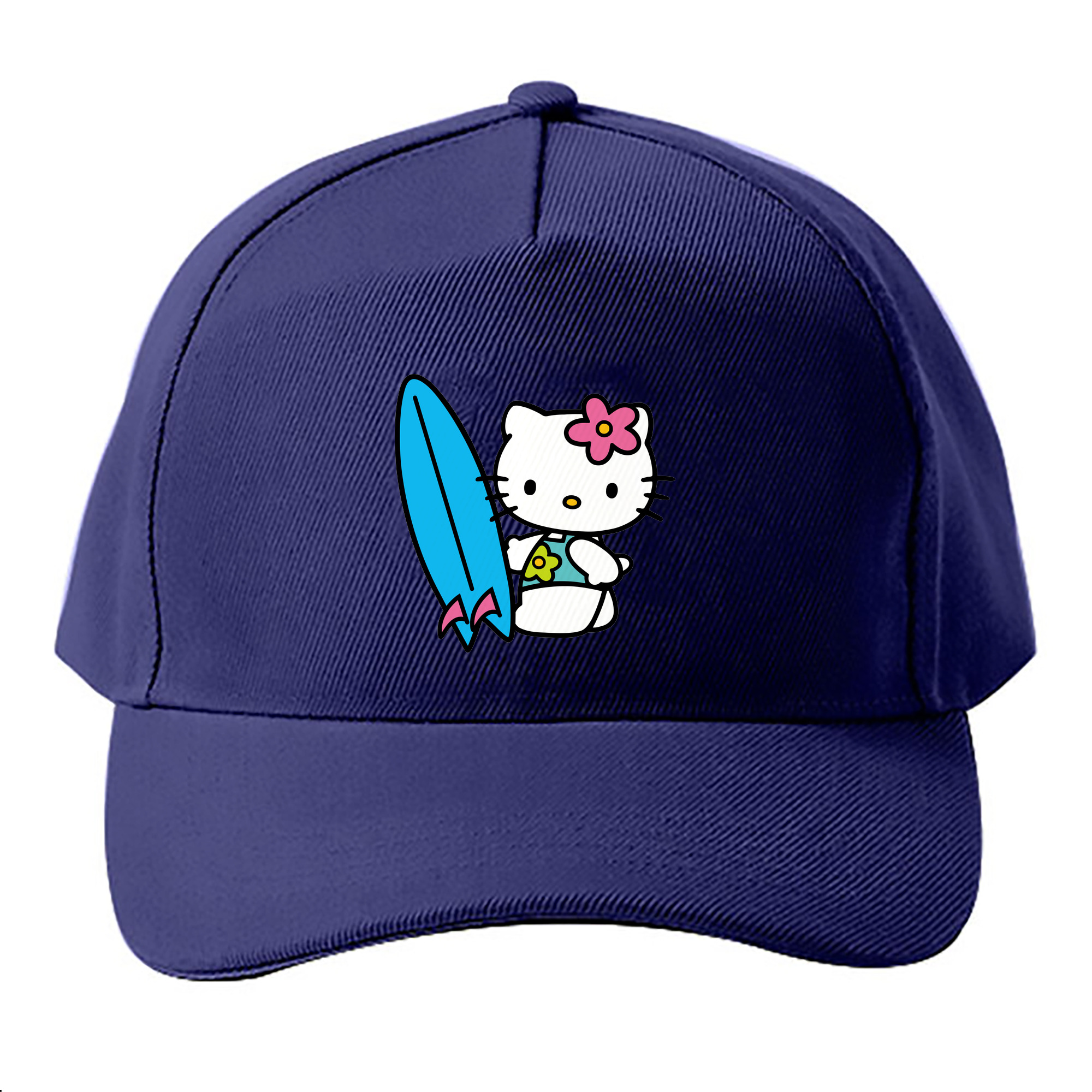 （画像用） Hello Kitty ハローキティ ベースボールキャップ 綿100％ 男女兼用 帽子 スポーツ