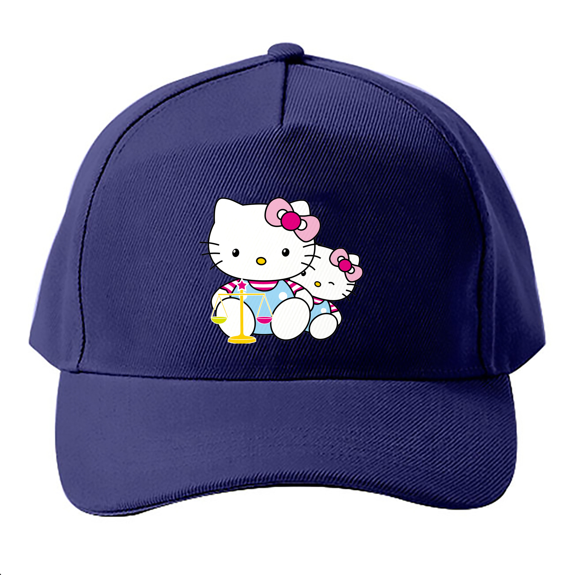 （画像用） Hello Kitty ハローキティ ベースボールキャップ 綿100％ 男女兼用 帽子 スポーツ