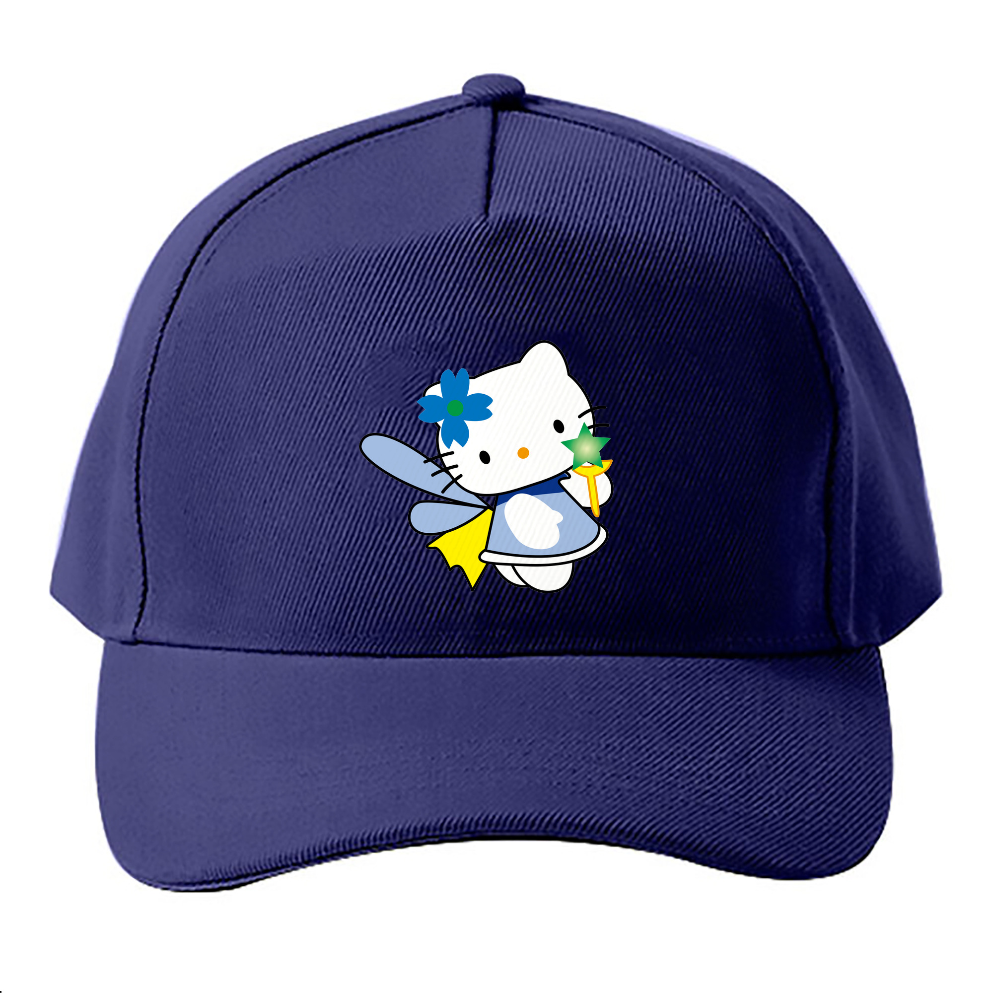 （画像用） Hello Kitty ハローキティ ベースボールキャップ 綿100％ 男女兼用 帽子 スポーツ