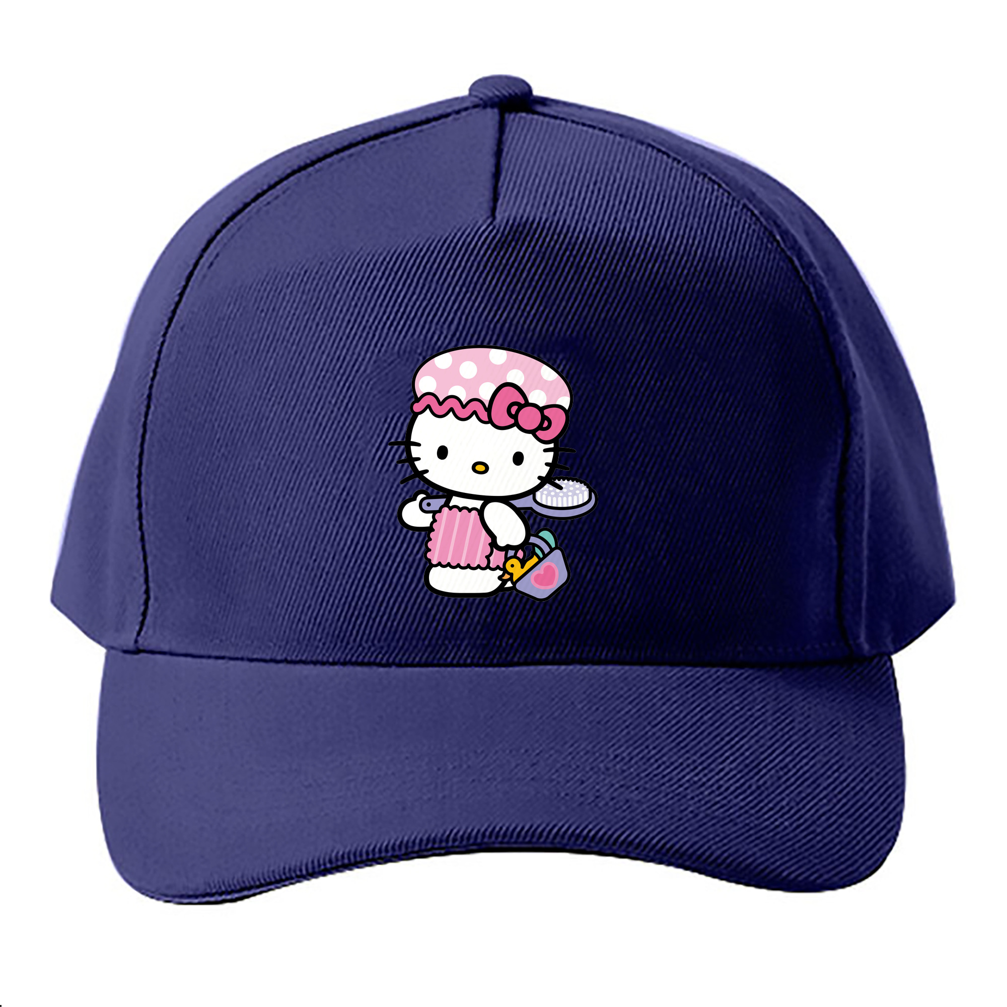（画像用） Hello Kitty ハローキティ ベースボールキャップ 綿100％ 男女兼用 帽子 スポーツ