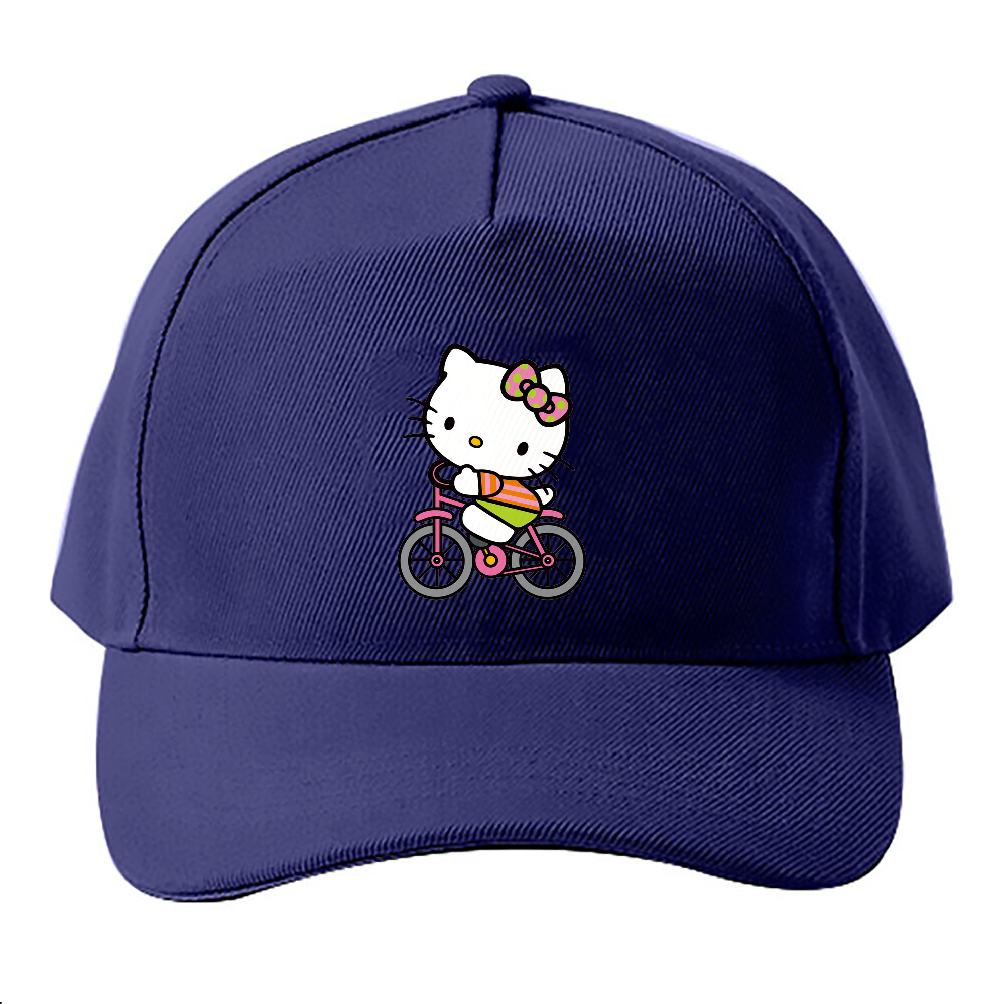 （画像用） Hello Kitty ハローキティ ベースボールキャップ 綿100％ 男女兼用 帽子 スポーツ