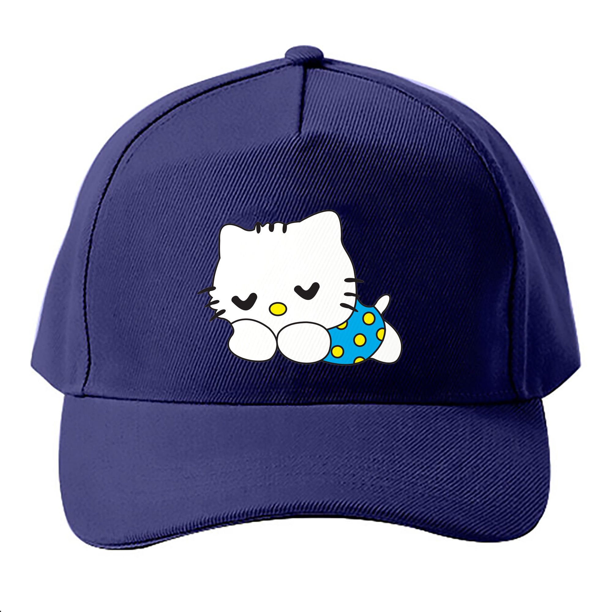 （画像用） Hello Kitty ハローキティ ベースボールキャップ 綿100％ 男女兼用 帽子 スポーツ