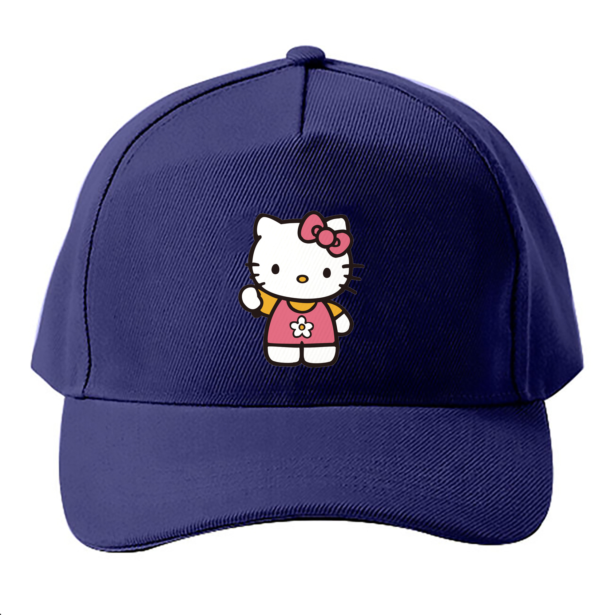 （画像用） Hello Kitty ハローキティ ベースボールキャップ 綿100％ 男女兼用 帽子 スポーツ