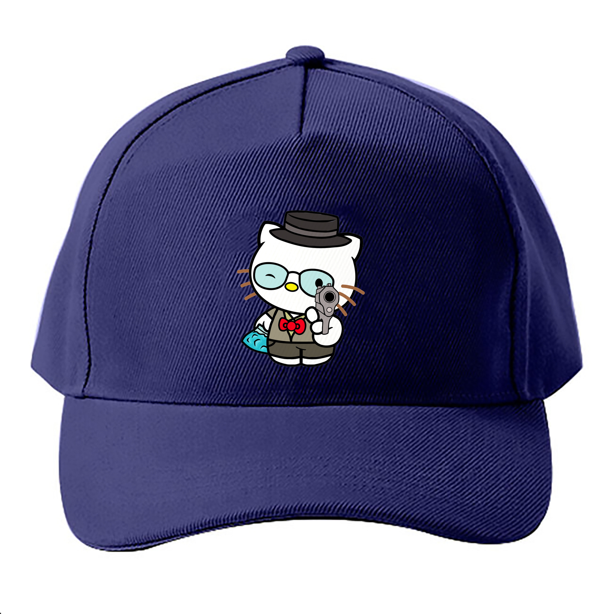 （画像用） Hello Kitty ハローキティ ベースボールキャップ 綿100％ 男女兼用 帽子 スポーツ