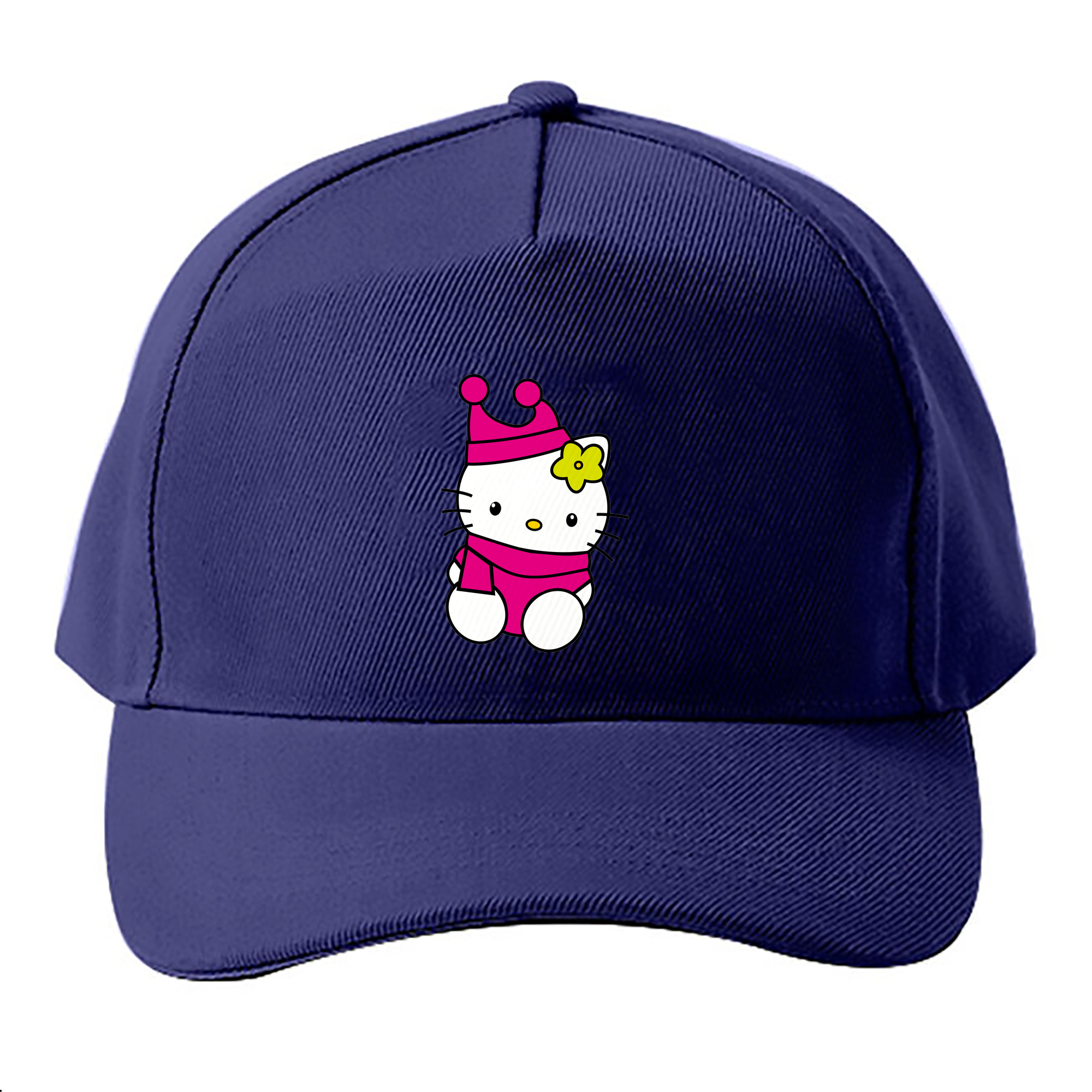 （画像用） Hello Kitty ハローキティ ベースボールキャップ 綿100％ 男女兼用 帽子 スポーツ