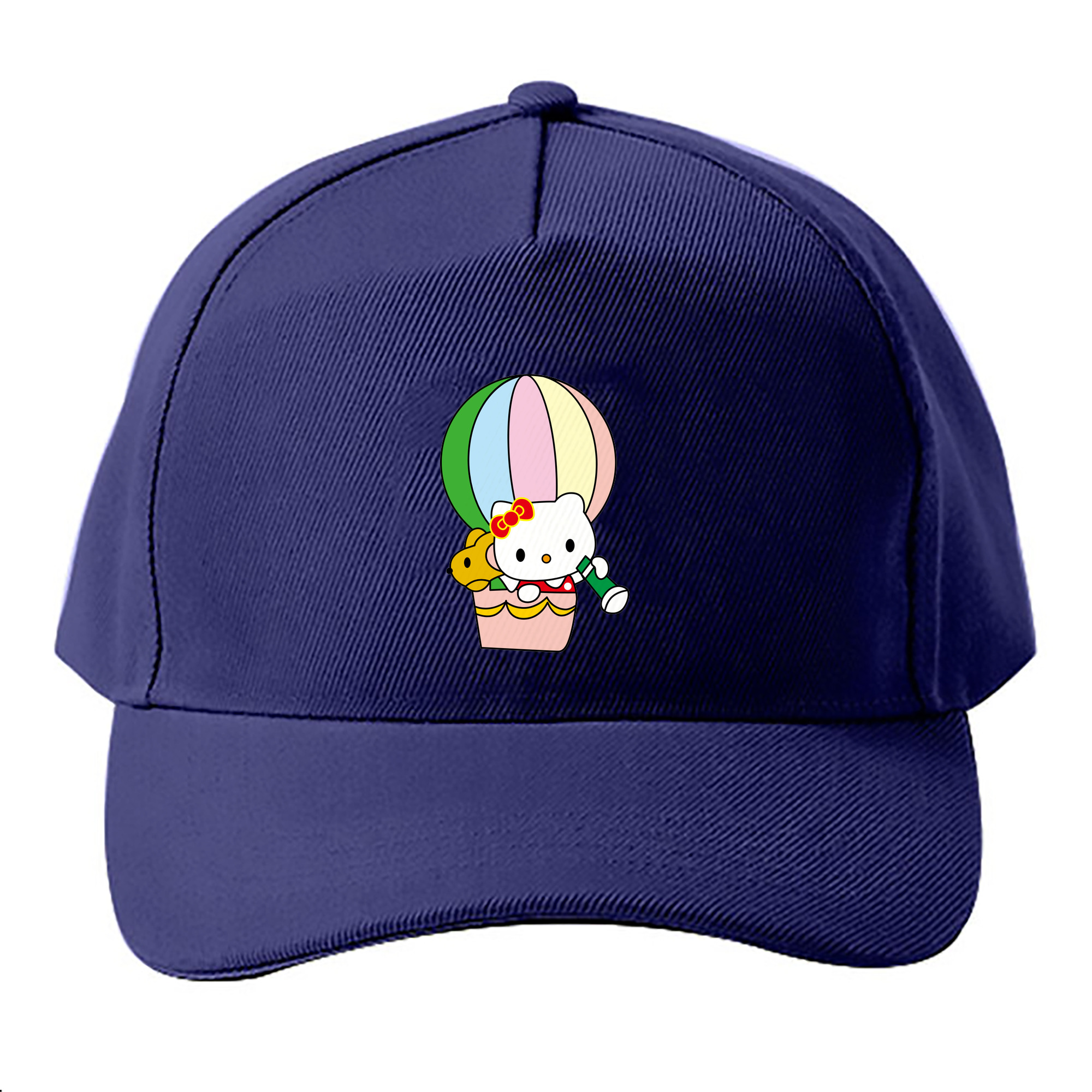 （画像用） Hello Kitty ハローキティ ベースボールキャップ 綿100％ 男女兼用 帽子 スポーツ