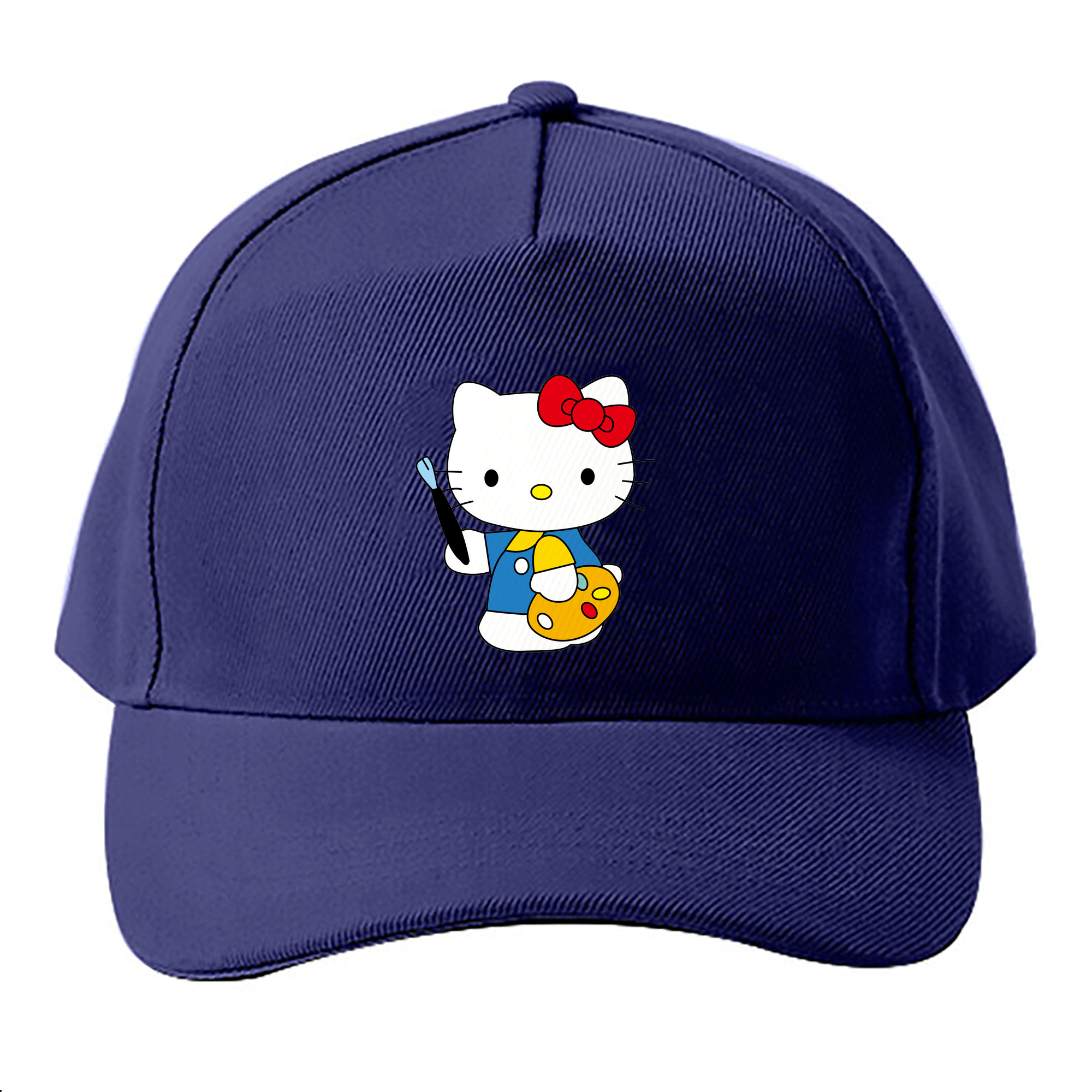 （画像用） Hello Kitty ハローキティ ベースボールキャップ 綿100％ 男女兼用 帽子 スポーツ