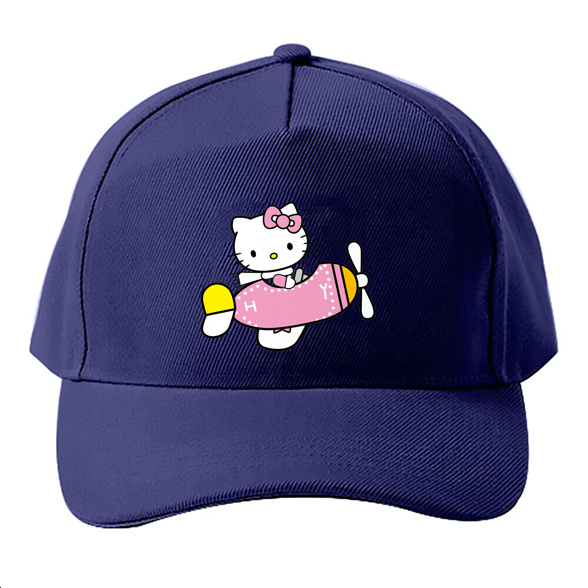 （画像用） Hello Kitty ハローキティ ベースボールキャップ 綿100％ 男女兼用 帽子 スポーツ